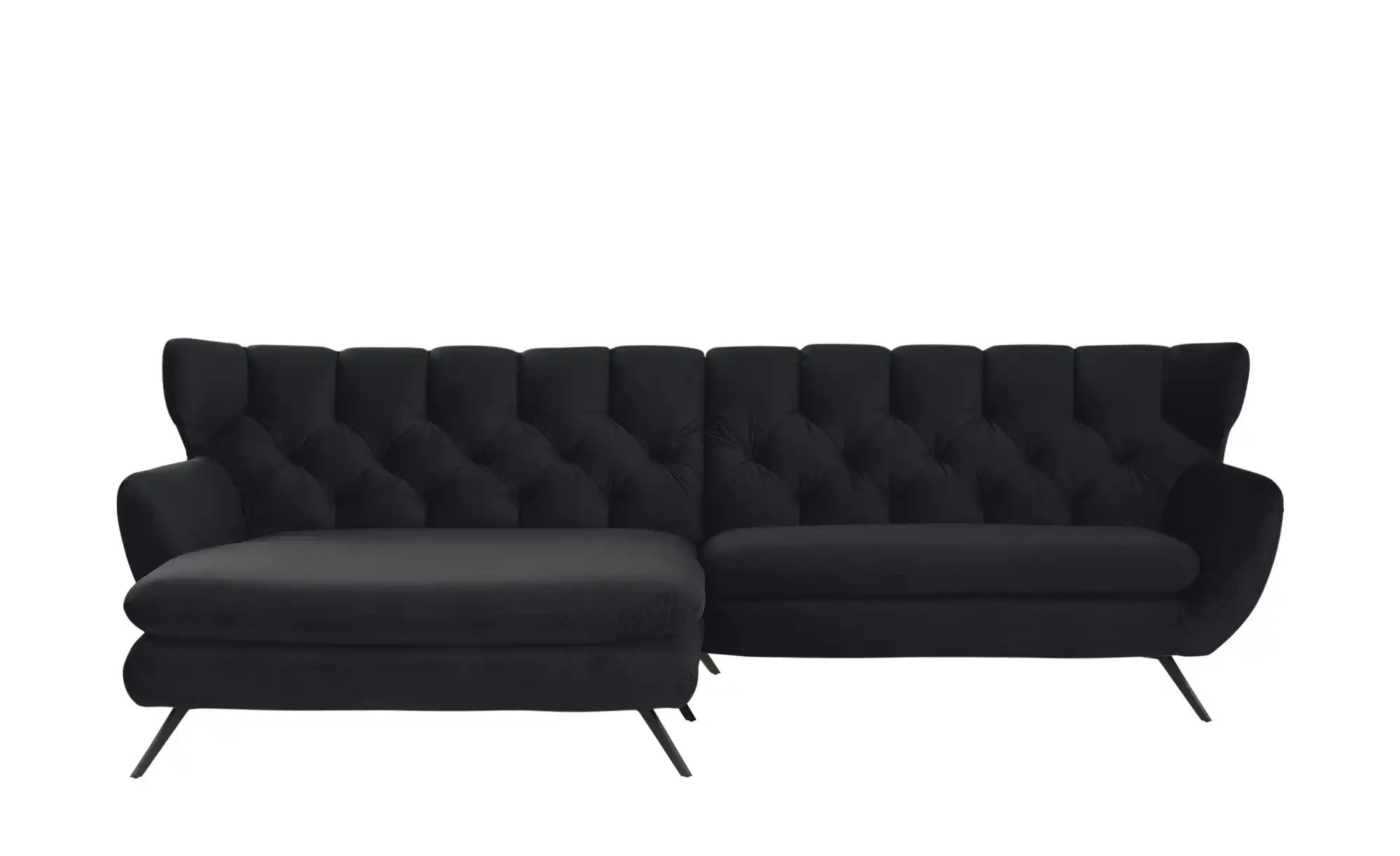 Jette Home Ecksofa  Caldara ¦ schwarz ¦ Maße (cm): B: 300 H: 94 T: 175 Pols günstig online kaufen