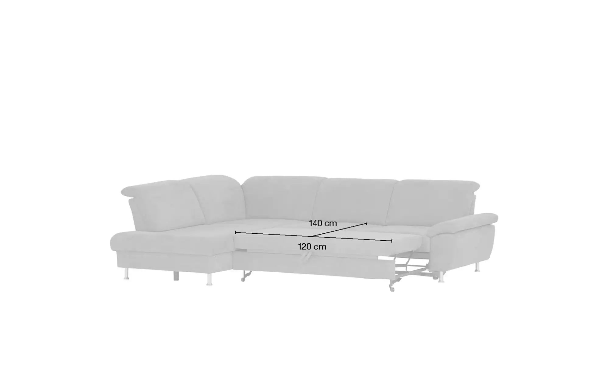 Diva Ecksofa  Diva Lounge ¦ grün ¦ Maße (cm): B: 275 H: 85 T: 210 Polstermö günstig online kaufen