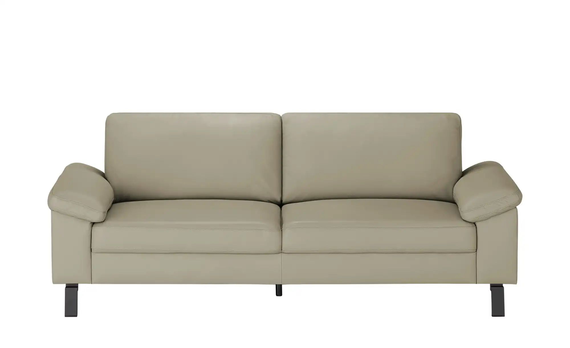 Max Schelling Ledersofa aus Echtleder Maximum ¦ grau ¦ Maße (cm): B: 224 H: günstig online kaufen