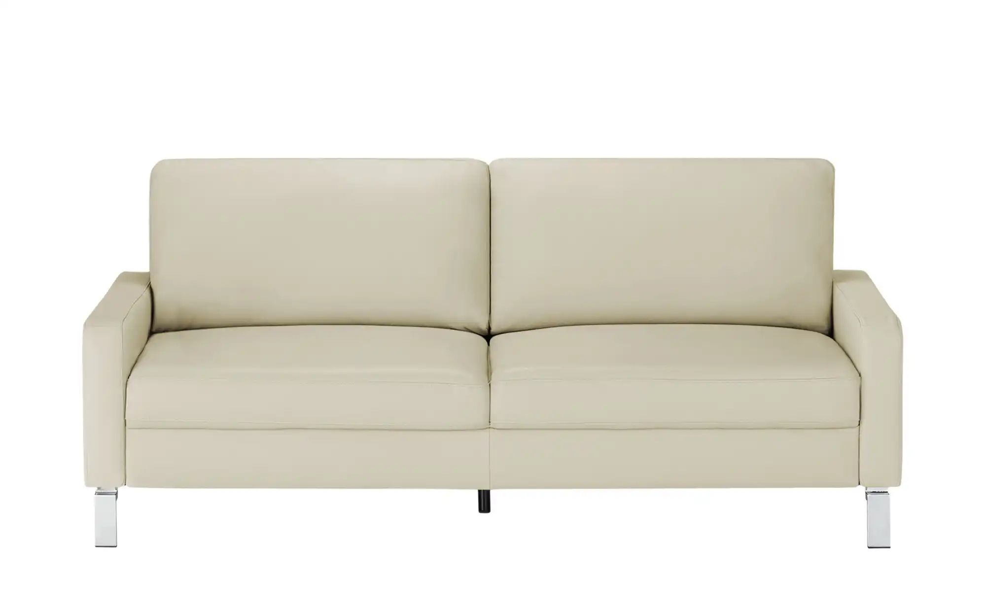 Max Schelling Ledersofa mit Winkelfüßen Maximum ¦ beige ¦ Maße (cm): B: 204 günstig online kaufen