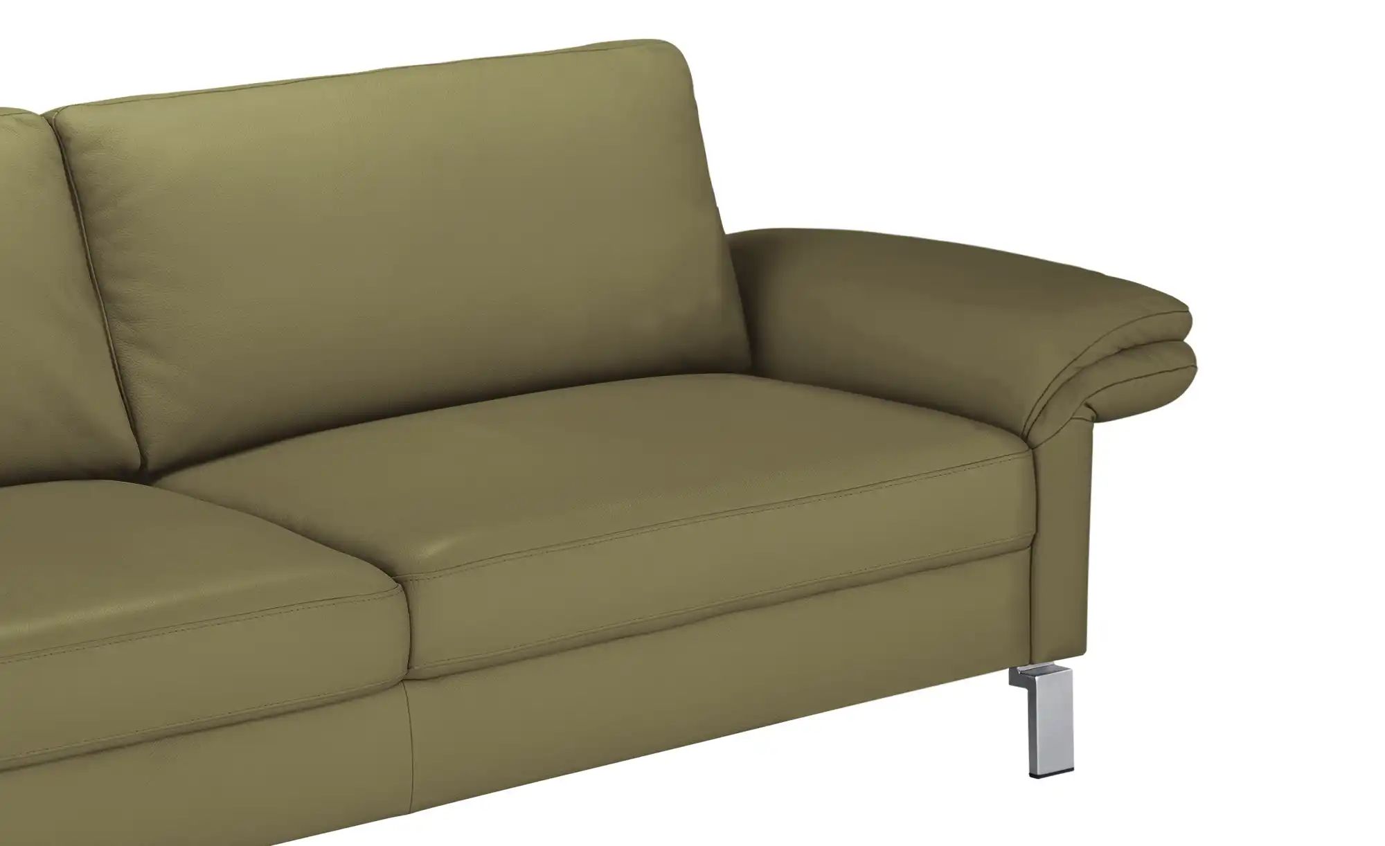 Thumbnail - Max Schelling Einzelsofa aus Echtleder Maximum ¦ grün ¦ Maße (cm): B: 234 H: 86 T: 97.0 Polstermöbel > Sofas > 3-Sitzer ...