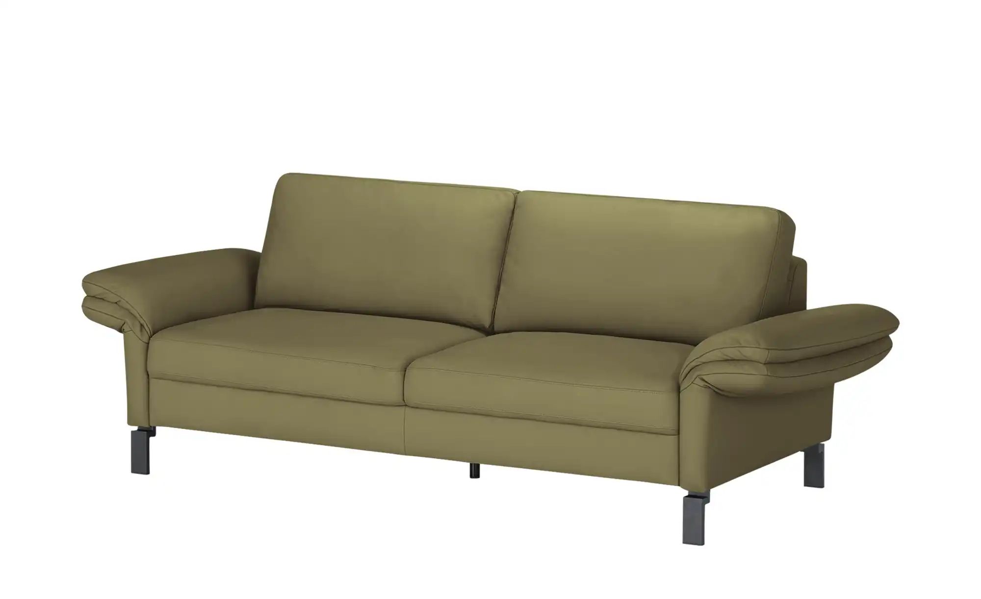 Thumbnail - Max Schelling Einzelsofa aus Echtleder Maximum ¦ grün ¦ Maße (cm): B: 234 H: 86 T: 97.0 Polstermöbel > Sofas > 3-Sitzer ...