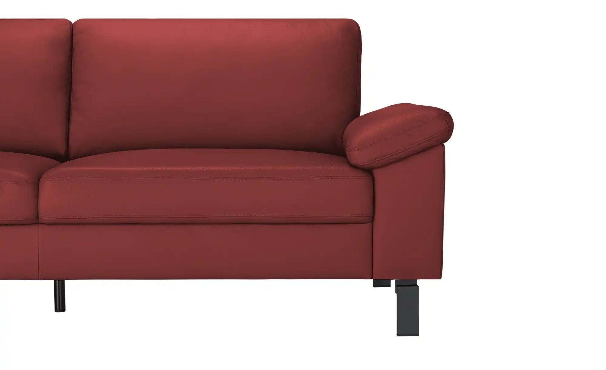 Thumbnail - Max Schelling Ledersofa aus Echtleder Maximum ¦ rot ¦ Maße (cm): B: 204 H: 86 T: 97.0 Polstermöbel > Sofas > 2-Sitzer - ...