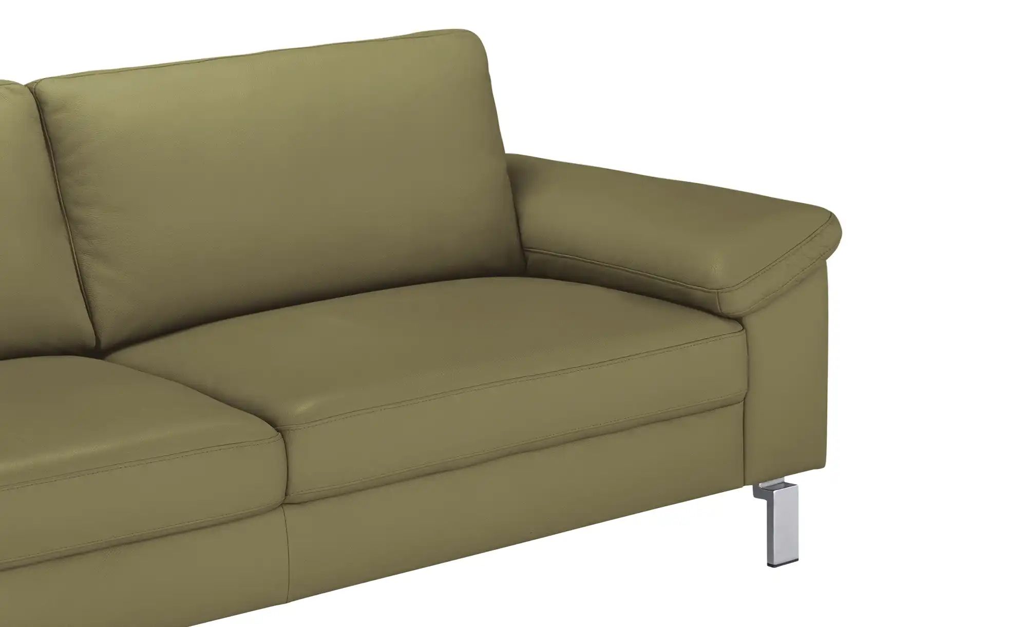 Thumbnail - Max Schelling Ledersofa aus Echtleder Maximum ¦ grün ¦ Maße (cm): B: 204 H: 86 T: 97.0 Polstermöbel > Sofas > 2-Sitzer -...