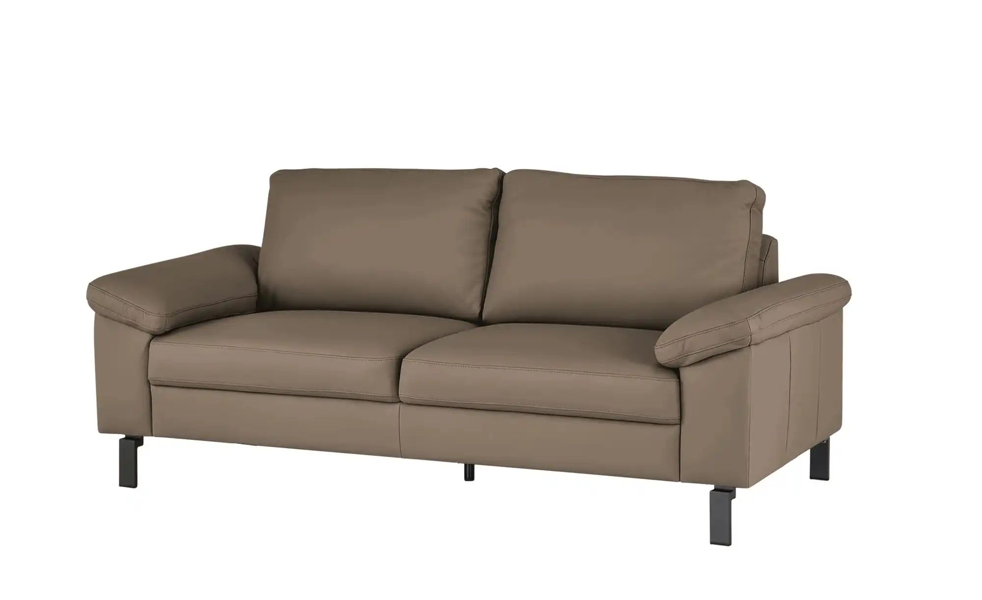 Thumbnail - Max Schelling Ledersofa mit Winkelfüßen Maximum ¦ braun ¦ Maße (cm): B: 204 H: 86 T: 97.0 Polstermöbel > Sofas > 2-Sitze...