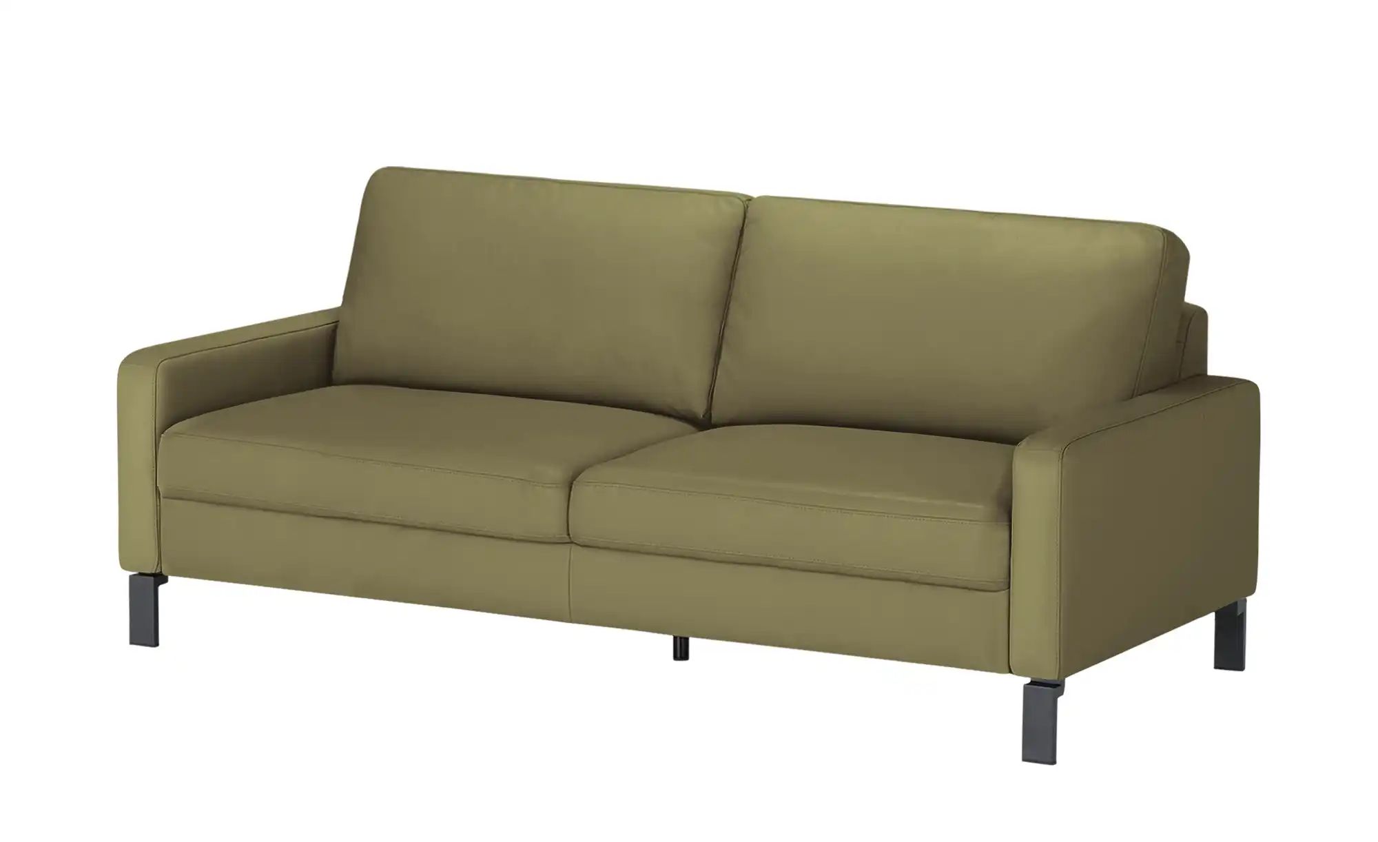 Thumbnail - Max Schelling Einzelsofa aus Echtleder Maximum ¦ grün ¦ Maße (cm): B: 184 H: 86 T: 97.0 Polstermöbel > Sofas > 2-Sitzer ...