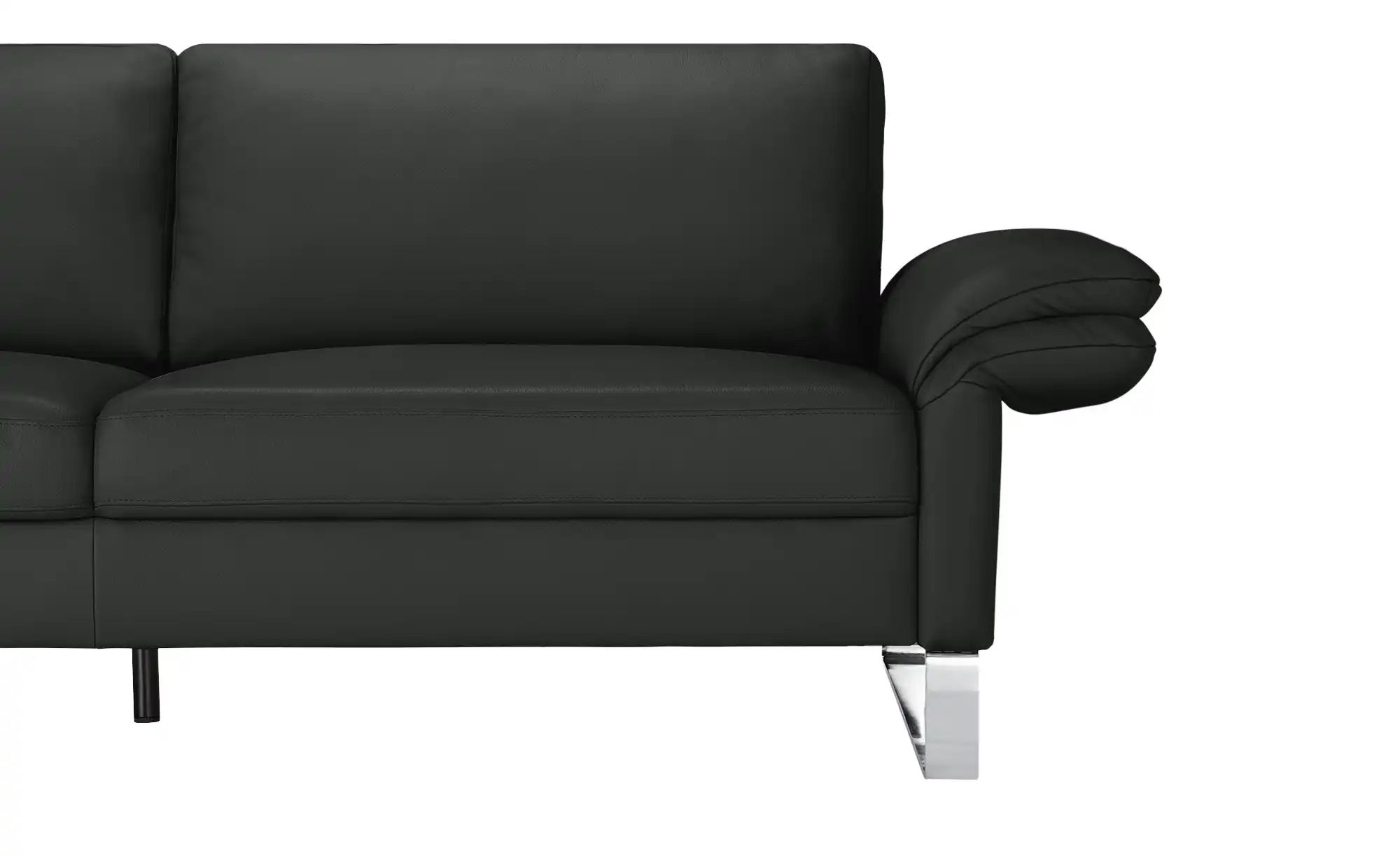 Thumbnail - Max Schelling Einzelsofa aus Echtleder Maximum ¦ schwarz ¦ Maße (cm): B: 214 H: 86 T: 97.0 Polstermöbel > Sofas > 2-Sitz...