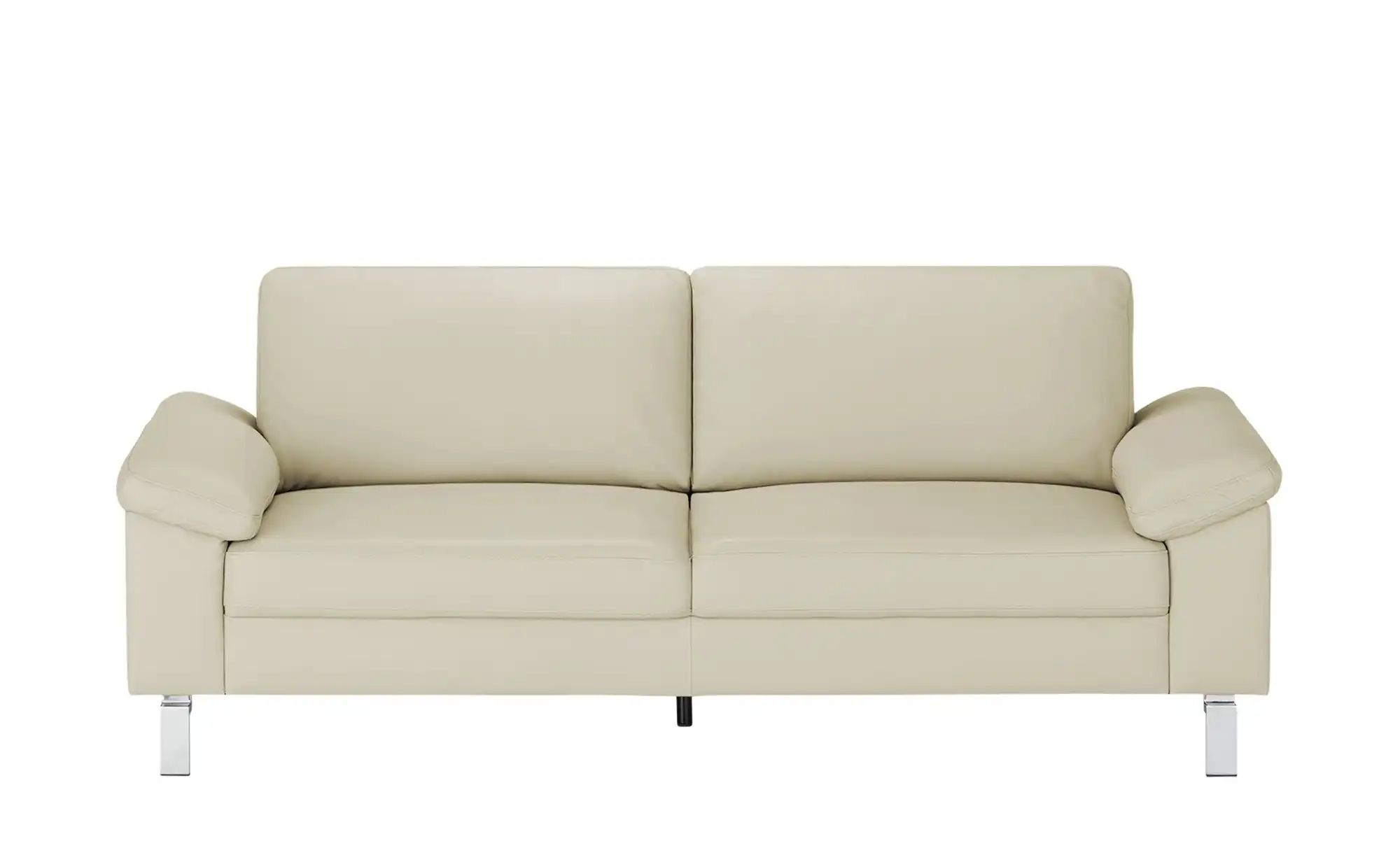 Max Schelling Ledersofa aus Echtleder Maximum ¦ beige ¦ Maße (cm): B: 204 H günstig online kaufen