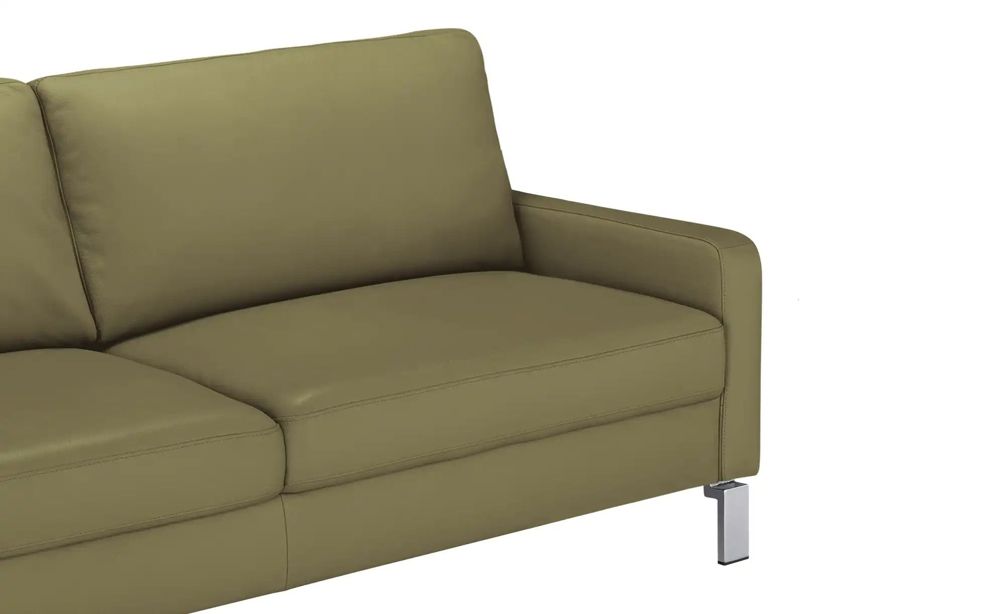 Thumbnail - Max Schelling Ledersofa mit Winkelfüßen Maximum ¦ grün ¦ Maße (cm): B: 164 H: 86 T: 97.0 Polstermöbel > Sofas > 2-Sitzer...