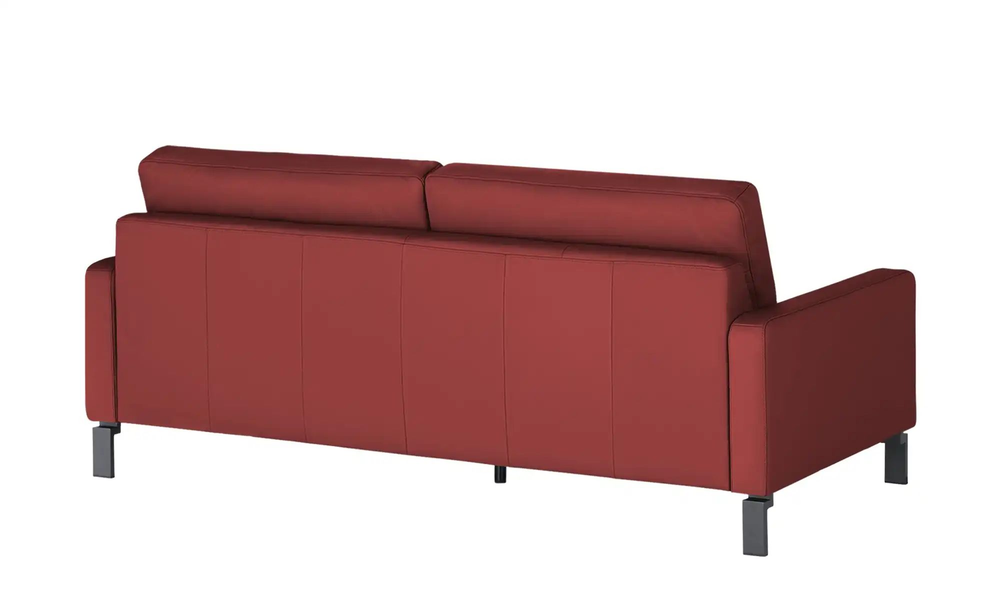 Thumbnail - Max Schelling Einzelsofa aus Echtleder Maximum ¦ rot ¦ Maße (cm): B: 164 H: 86 T: 97.0 Polstermöbel > Sofas > 2-Sitzer -...