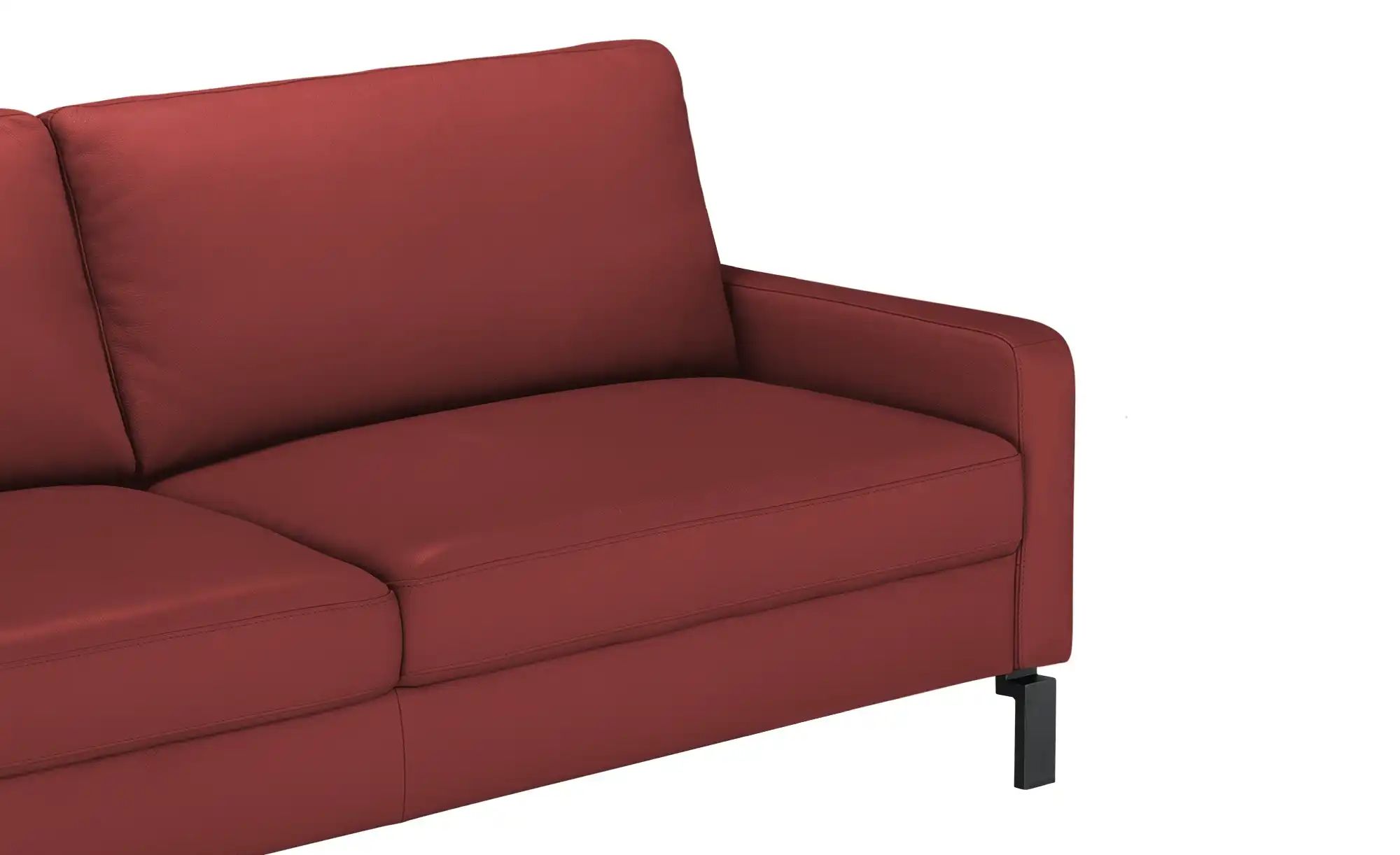 Thumbnail - Max Schelling Einzelsofa aus Echtleder Maximum ¦ rot ¦ Maße (cm): B: 164 H: 86 T: 97.0 Polstermöbel > Sofas > 2-Sitzer -...