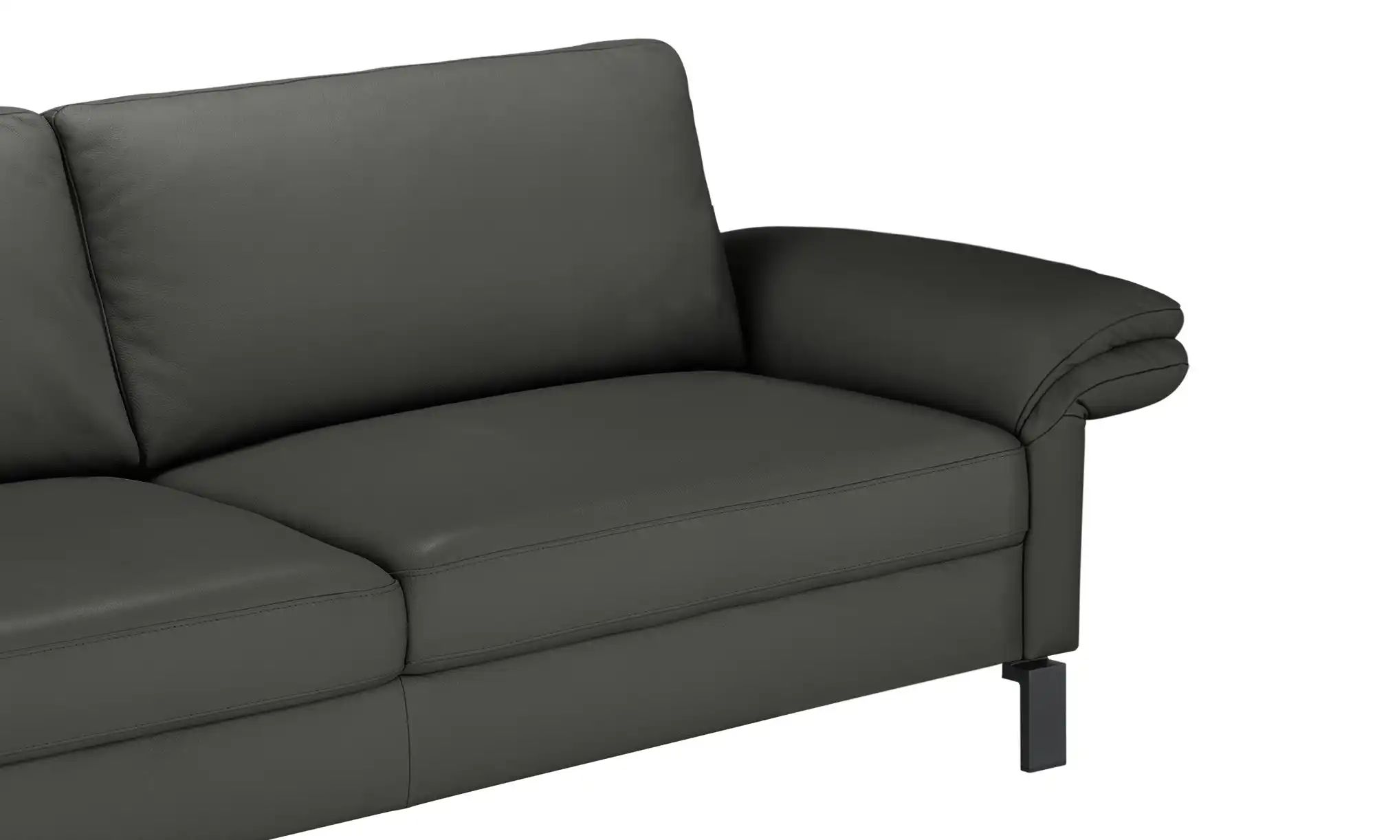 Thumbnail - Max Schelling Einzelsofa aus Echtleder Maximum ¦ grau ¦ Maße (cm): B: 194 H: 86 T: 97.0 Polstermöbel > Sofas > 2-Sitzer ...