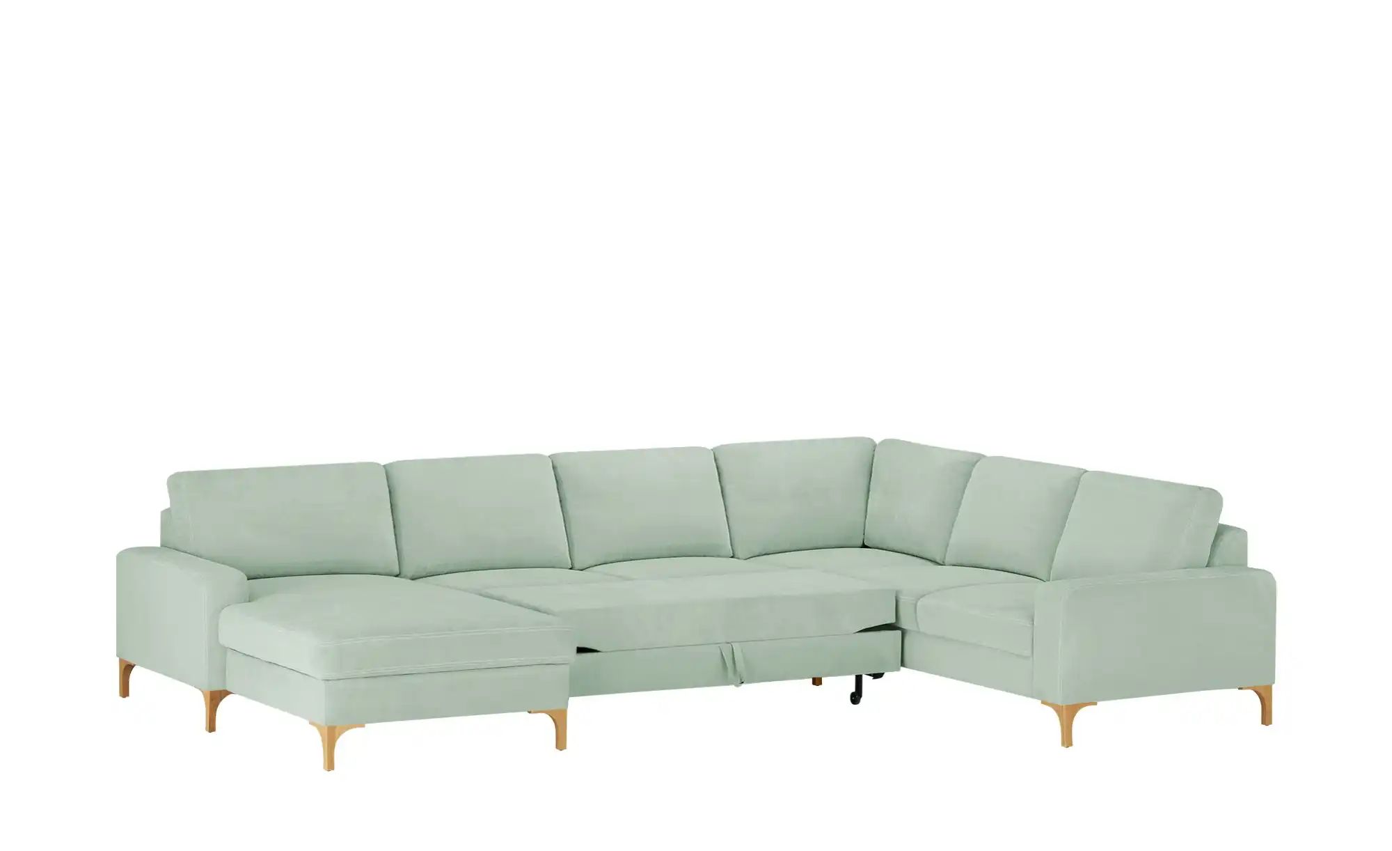 Thumbnail - Max Schelling Wohnlandschaft Maximum ¦ grün ¦ Maße (cm): B: 333 H: 86 T: 253.0 Polstermöbel > Sofas > Schlafsofas - Höf...