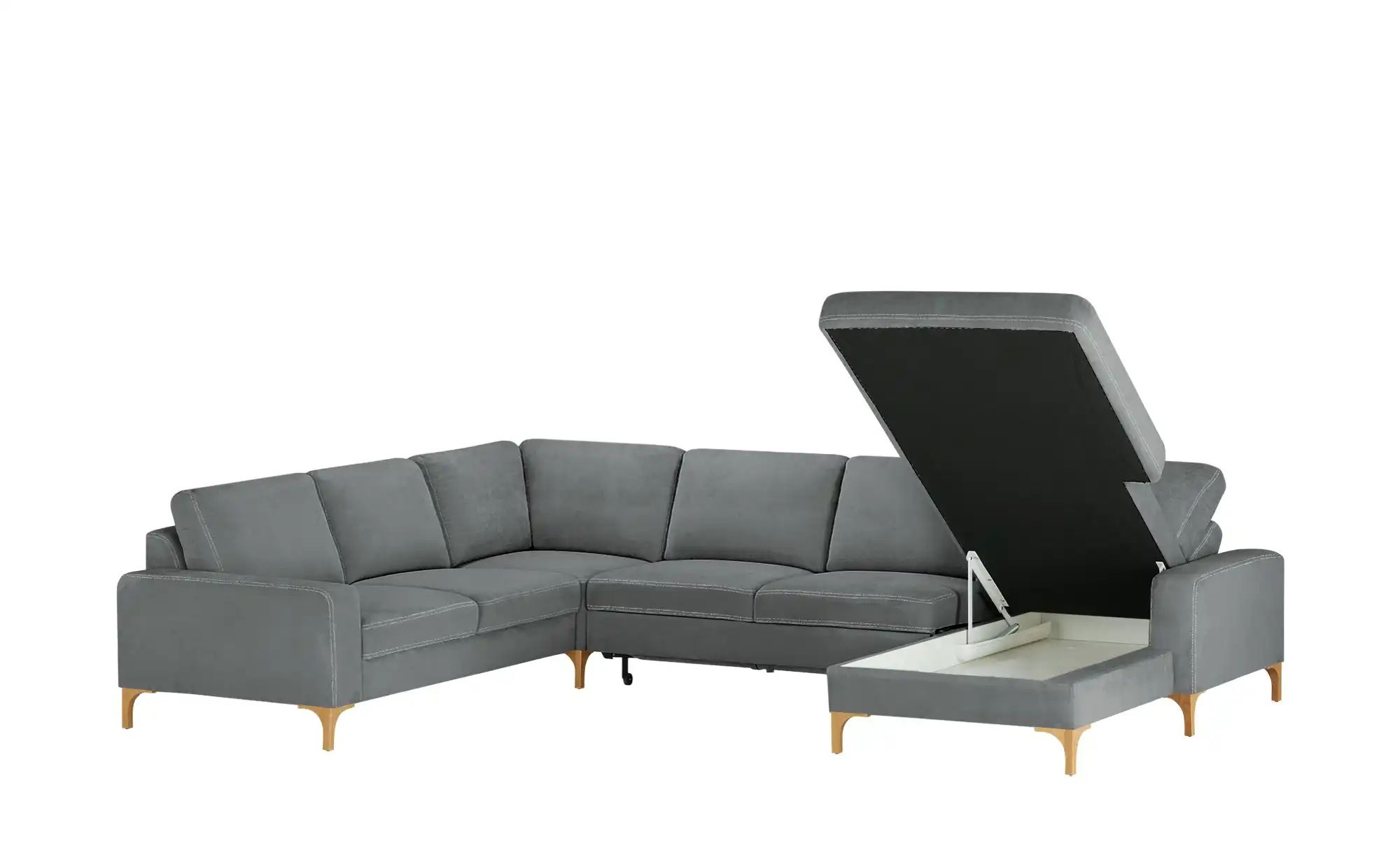 Max Schelling Wohnlandschaft  Maximum ¦ grau ¦ Maße (cm): B: 333 H: 86 T: 2 günstig online kaufen