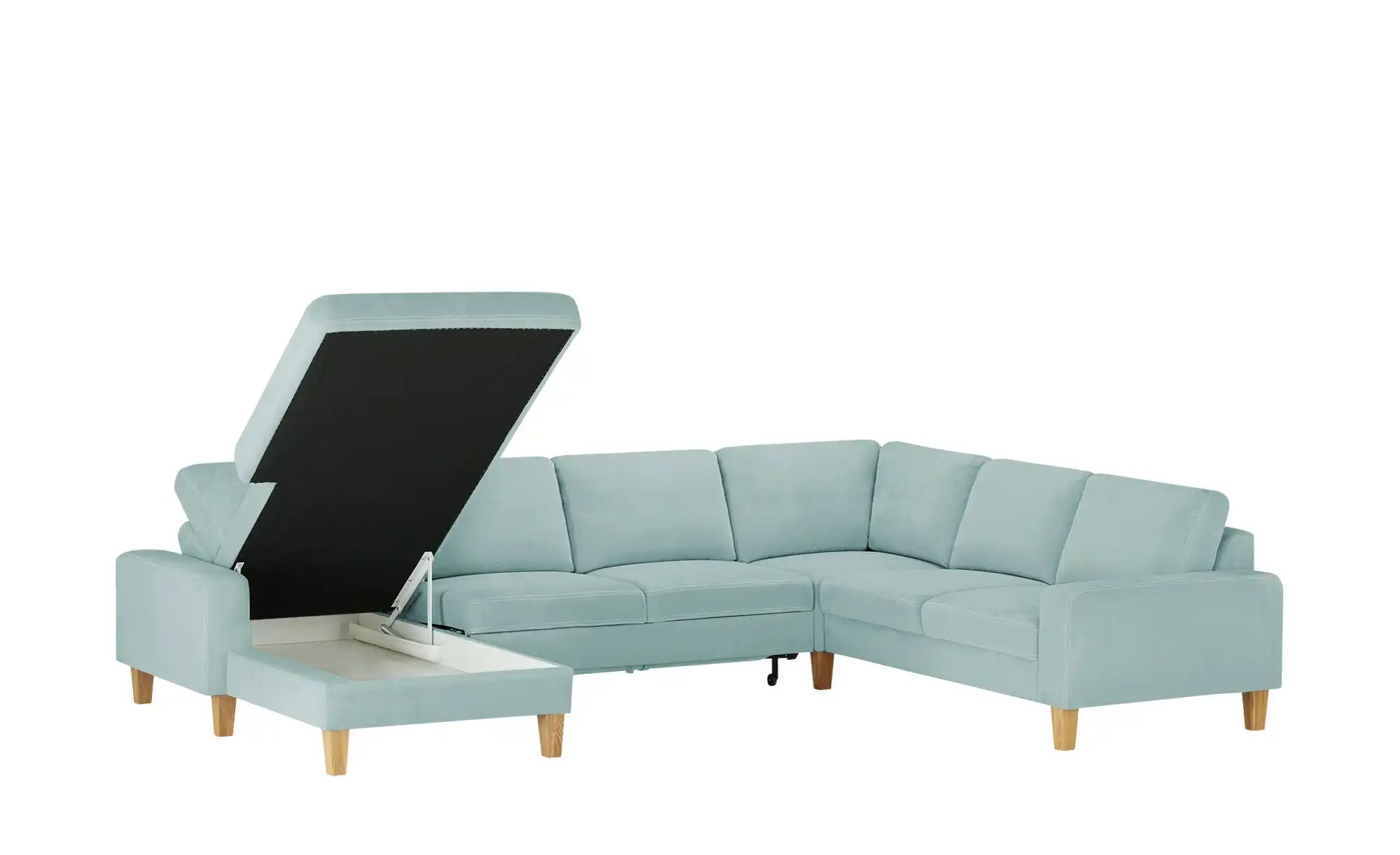 Thumbnail - Max Schelling Wohnlandschaft  Maximum ¦ türkis/petrol ¦ Maße (cm): B: 333 H: 86 T: 253.0 Polstermöbel > Sofas > Wohnland...