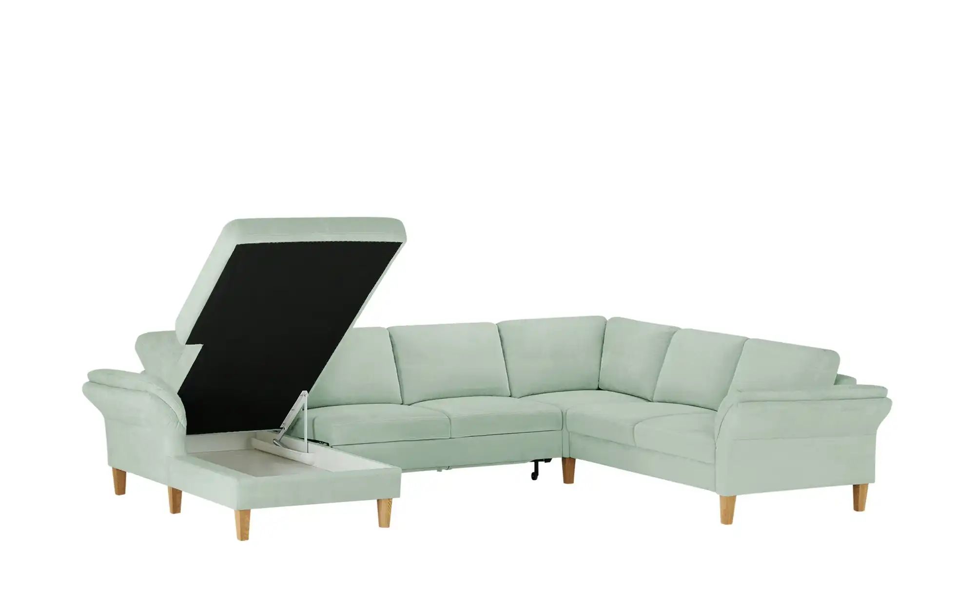 Thumbnail - Max Schelling Wohnlandschaft  Maximum ¦ grün ¦ Maße (cm): B: 335 H: 86 T: 255.0 Polstermöbel > Sofas > Wohnlandschaften ...