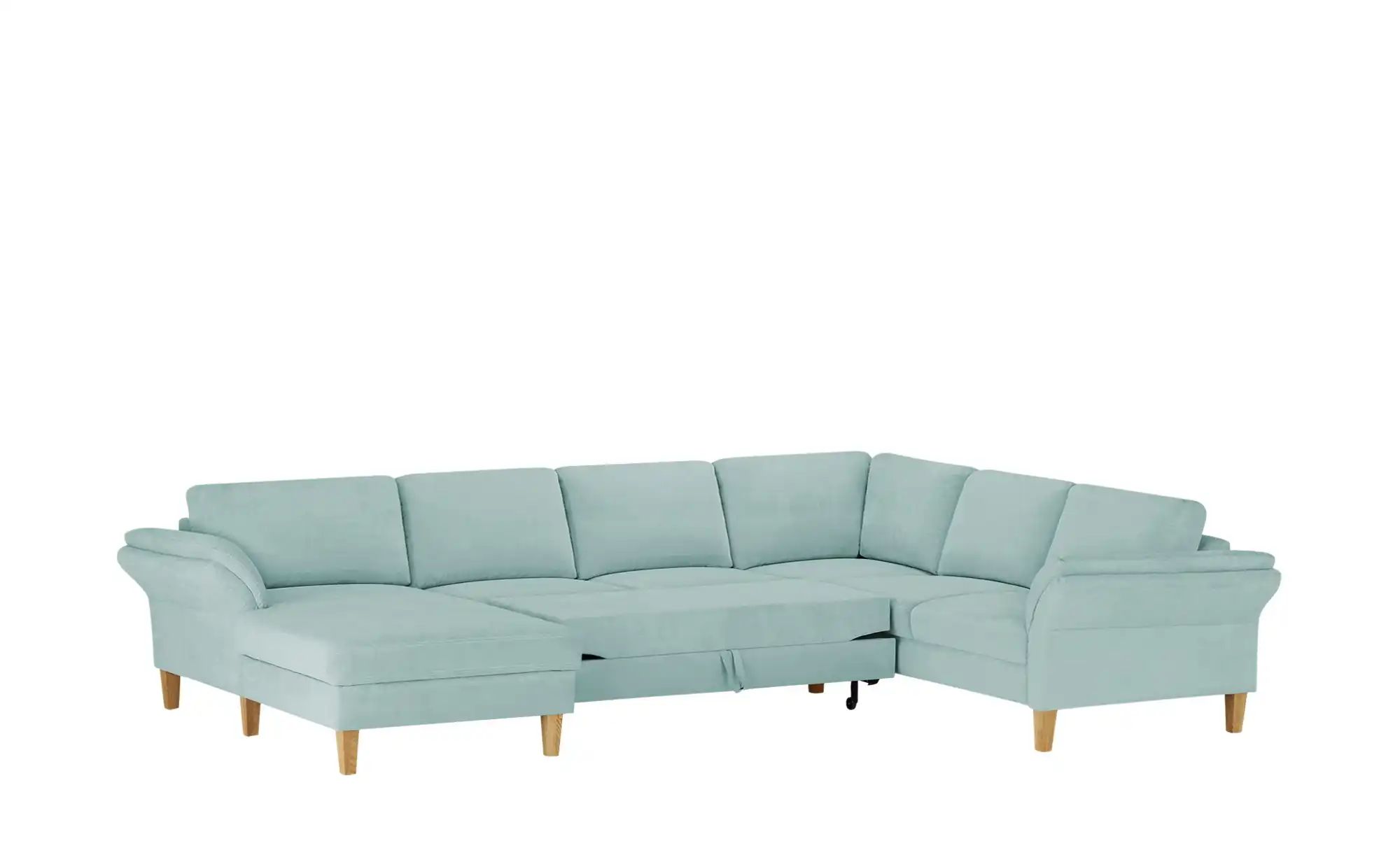 Thumbnail - Max Schelling Wohnlandschaft  Maximum ¦ türkis/petrol ¦ Maße (cm): B: 335 H: 86 T: 255.0 Polstermöbel > Sofas > Schlafso...