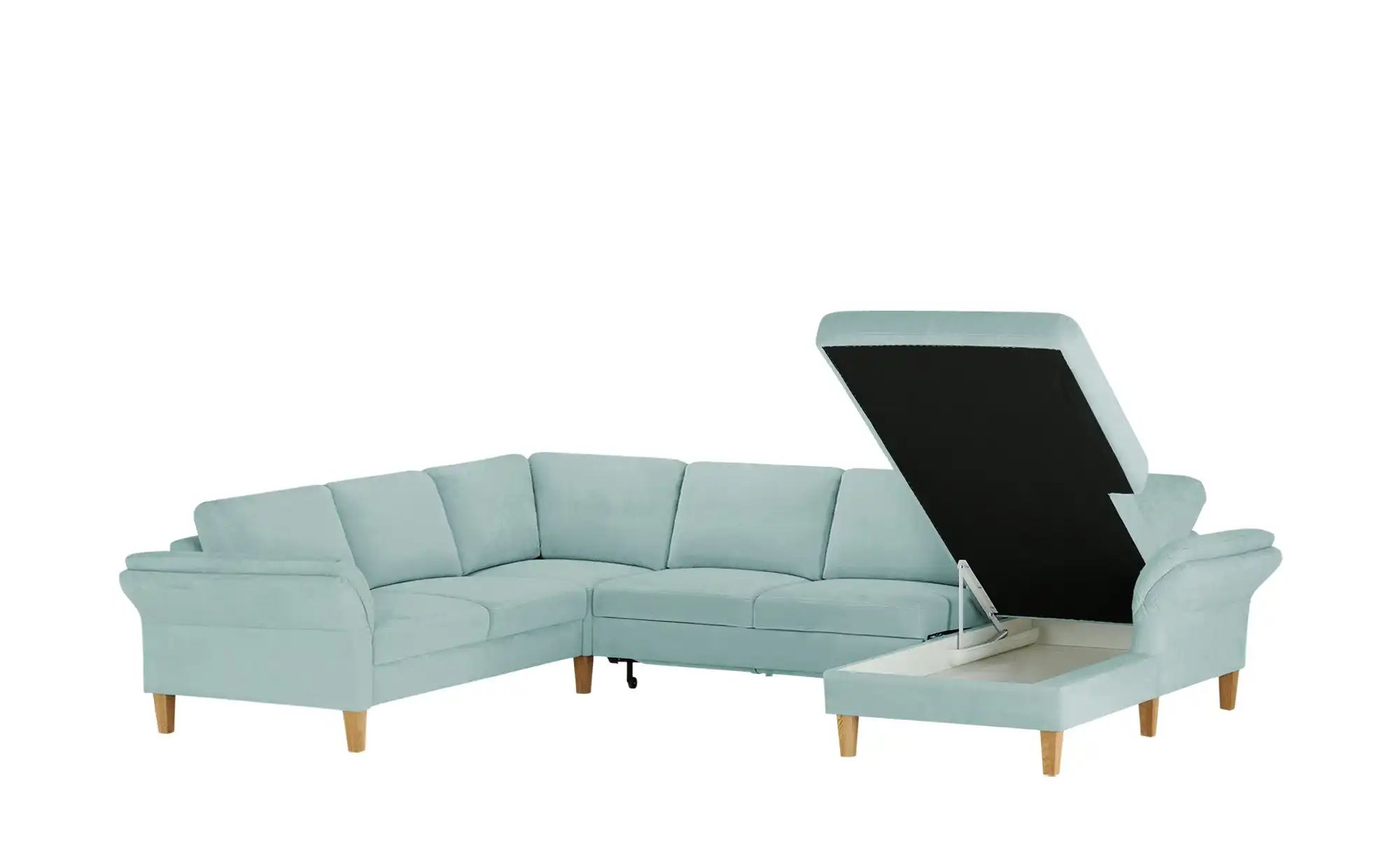 Thumbnail - Max Schelling Wohnlandschaft  Maximum ¦ türkis/petrol ¦ Maße (cm): B: 335 H: 86 T: 255.0 Polstermöbel > Sofas > Schlafso...