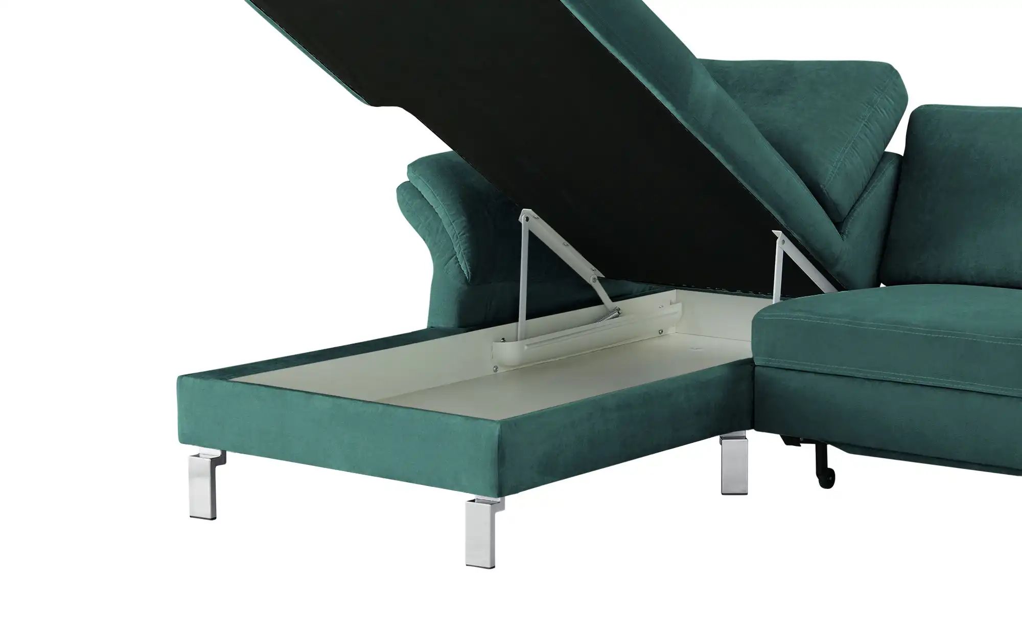 Thumbnail - Max Schelling Wohnlandschaft Maximum ¦ türkis/petrol ¦ Maße (cm): B: 335 H: 86 T: 255.0 Polstermöbel > Sofas > Schlafso...