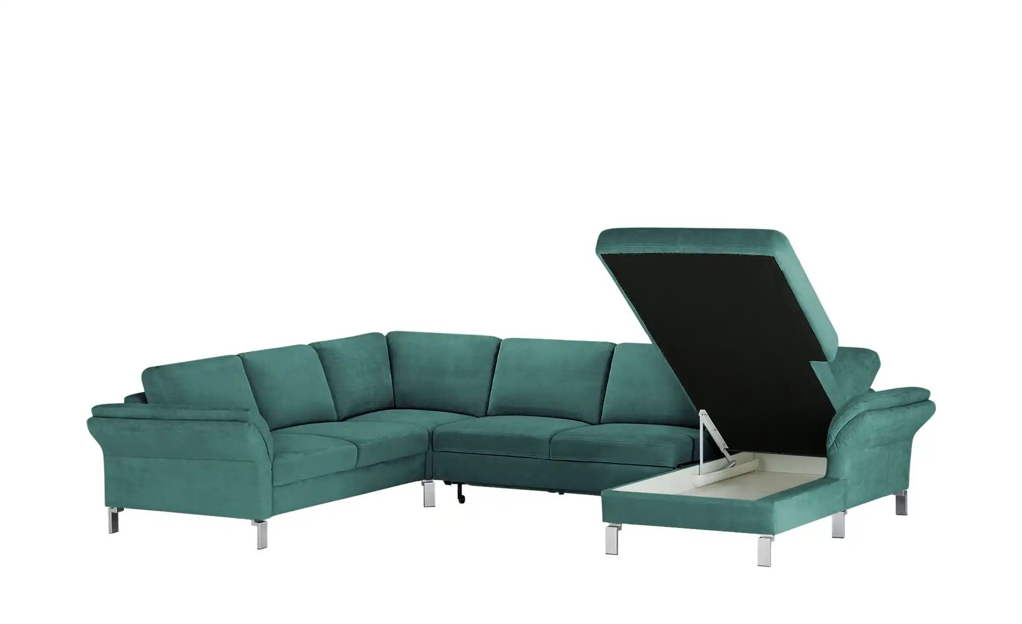 Thumbnail - Max Schelling Wohnlandschaft Maximum ¦ türkis/petrol ¦ Maße (cm): B: 335 H: 86 T: 255.0 Polstermöbel > Sofas > Wohnland...