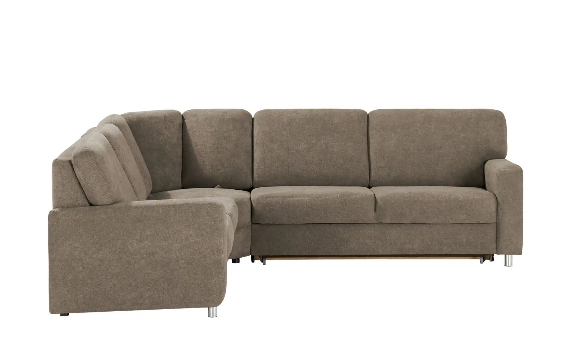 smart Ecksofa  Valencia ¦ braun ¦ Maße (cm): B: 266 H: 90 T: 236 Polstermöb günstig online kaufen