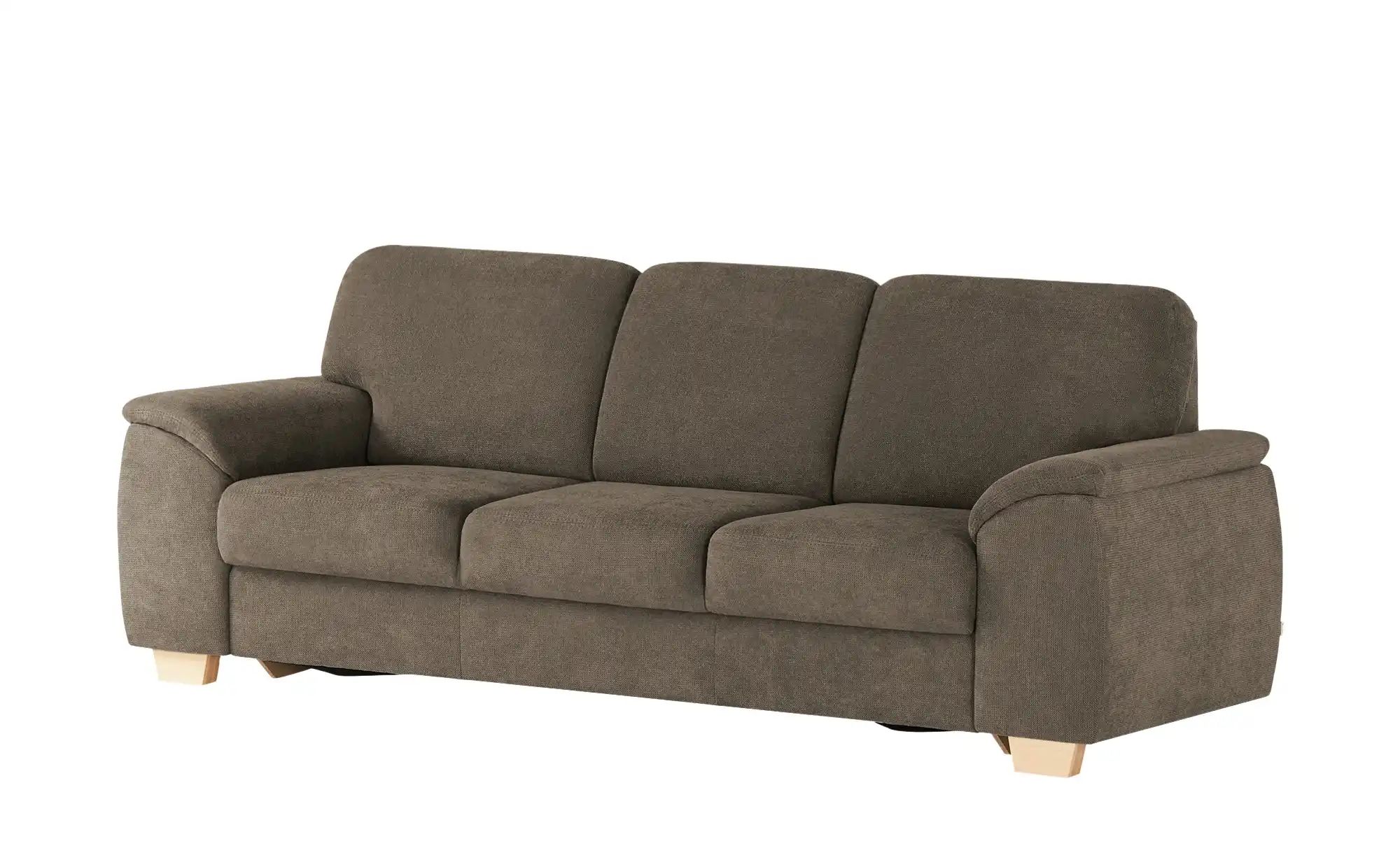 Thumbnail - smart Sofa Valencia ¦ braun ¦ Maße (cm): B: 240 H: 90 T: 93.0 Polstermöbel > Sofas > 3-Sitzer - Höffner