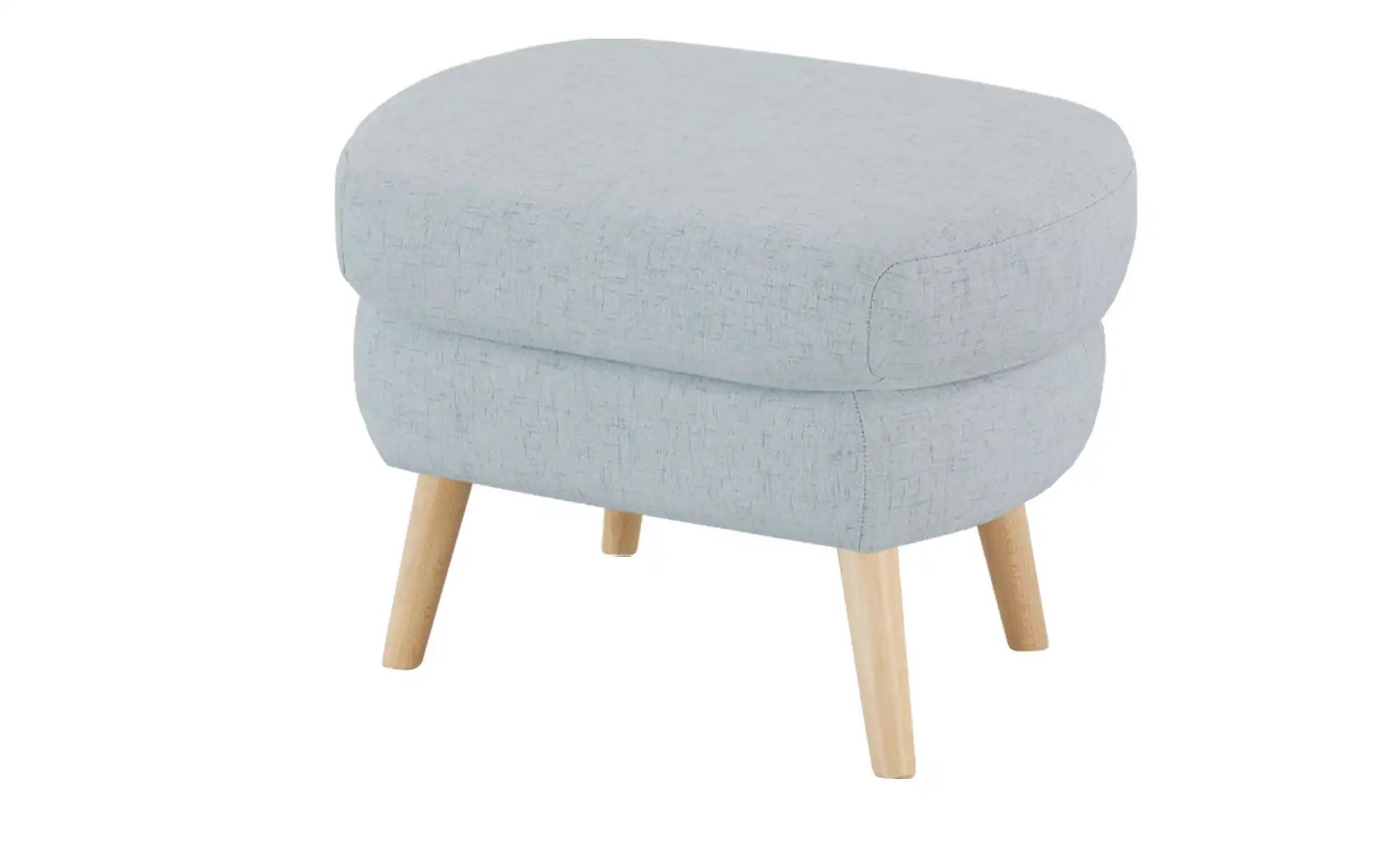 Hocker  Somero ¦ blau ¦ Maße (cm): B: 62 H: 43 T: 47 Polstermöbel > Hocker günstig online kaufen