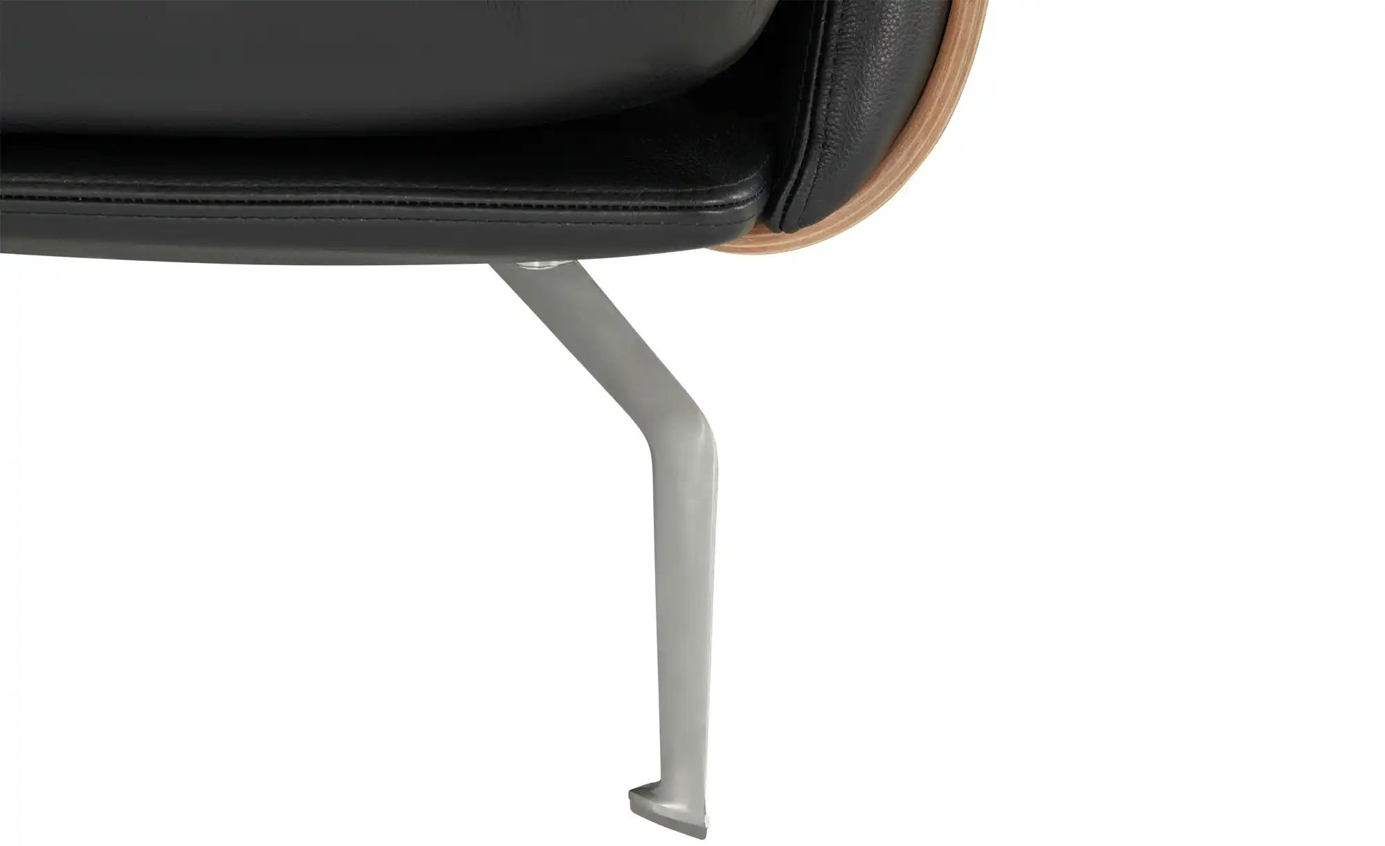 Thumbnail - Nils Olsen Ledersofa aus Echtleder Alva ¦ schwarz ¦ Maße (cm): B: 244 H: 87 T: 101.0 Polstermöbel > Sofas > 3-Sitzer - H...