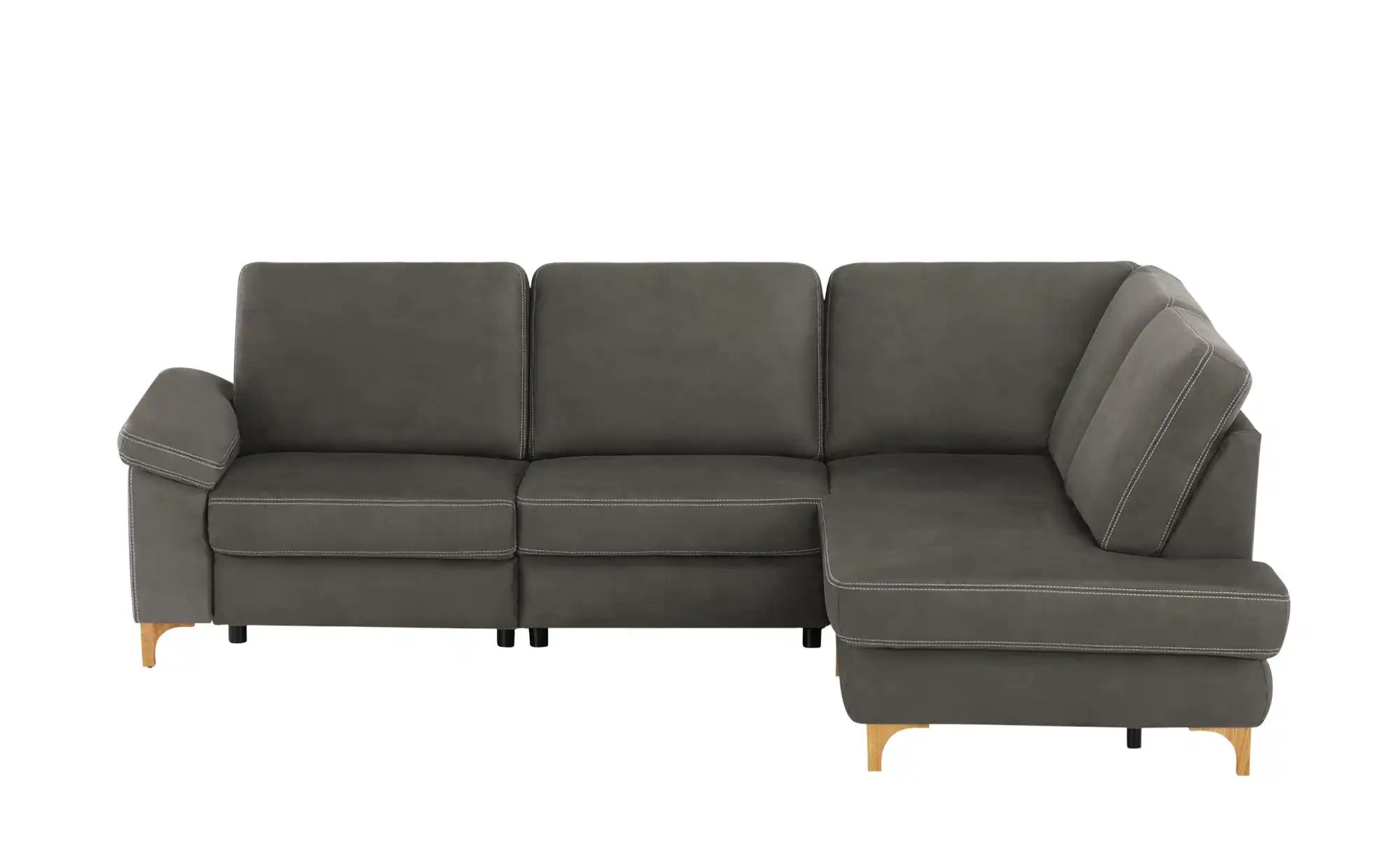 Max Schelling Ecksofa  Maximum Plus ¦ grau ¦ Maße (cm): B: 257 H: 89 T: 200 günstig online kaufen