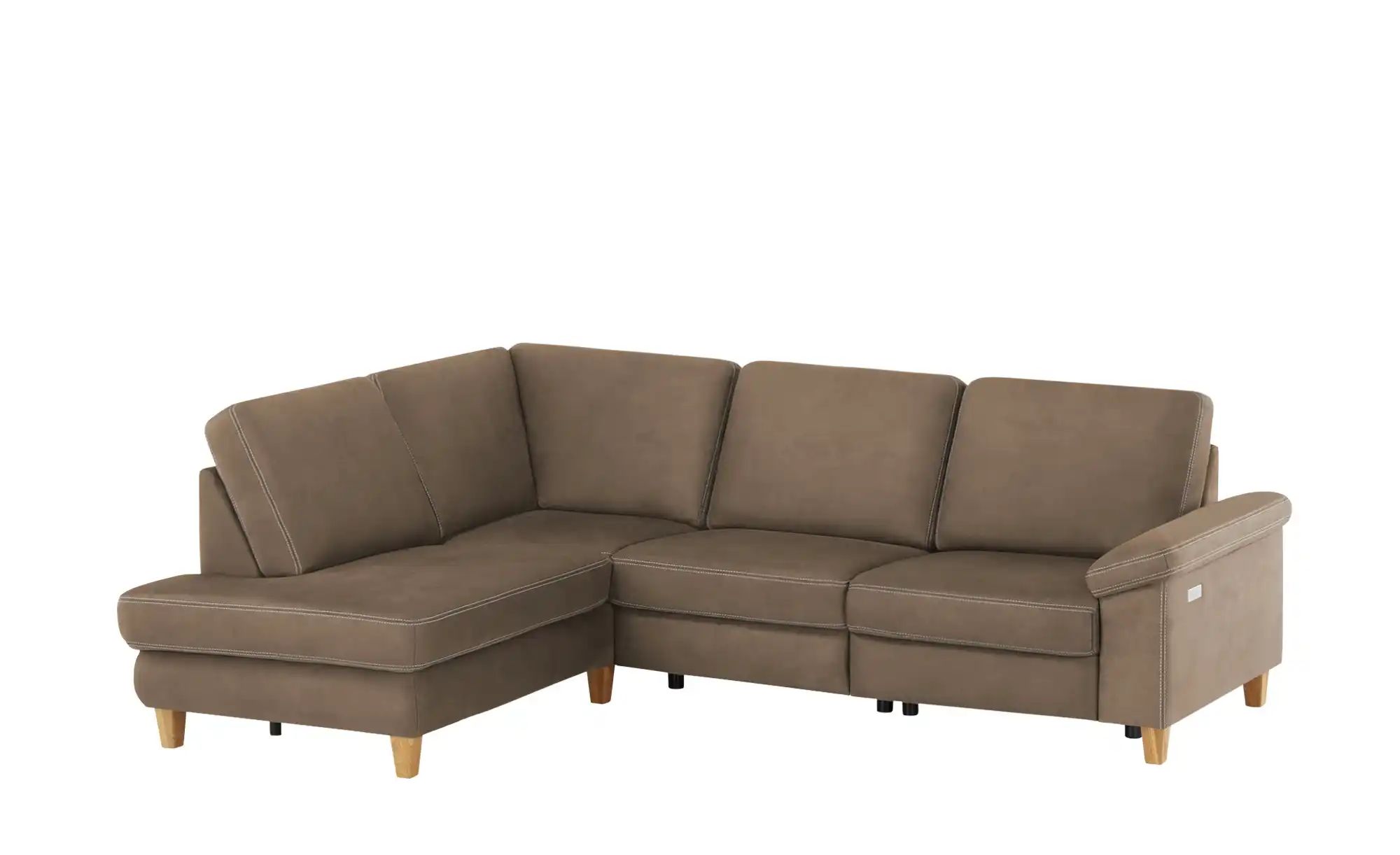 Max Schelling Ecksofa  Maximum Plus ¦ braun ¦ Maße (cm): B: 257 H: 89 T: 20 günstig online kaufen