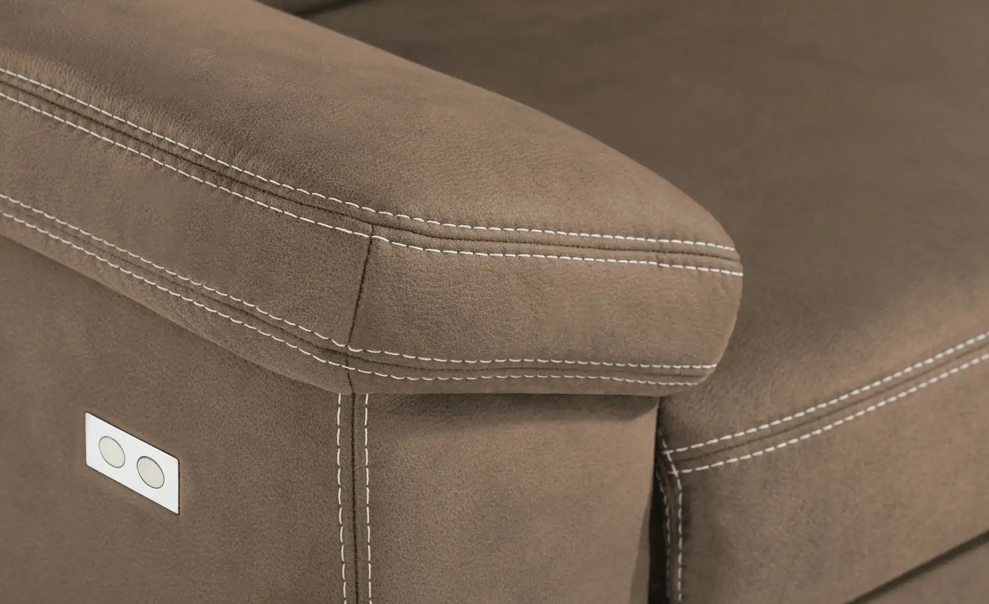 Thumbnail - Max Schelling Ecksofa  Maximum Plus ¦ braun ¦ Maße (cm): B: 257 H: 89 T: 200.0 Polstermöbel > Sofas > Ecksofas - Höffner