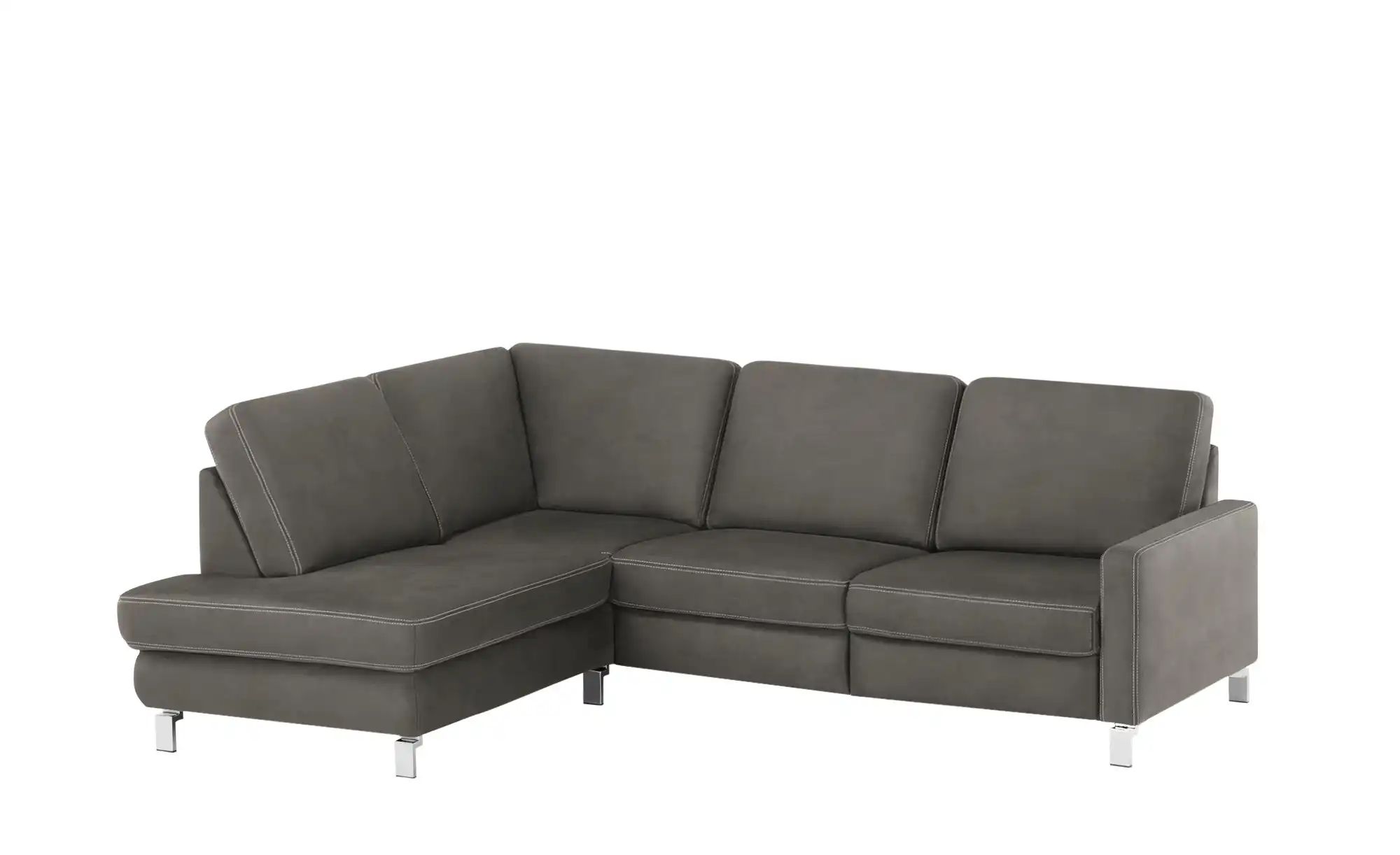 Max Schelling Ecksofa  Maximum Plus ¦ grau ¦ Maße (cm): B: 257 H: 89 T: 200 günstig online kaufen