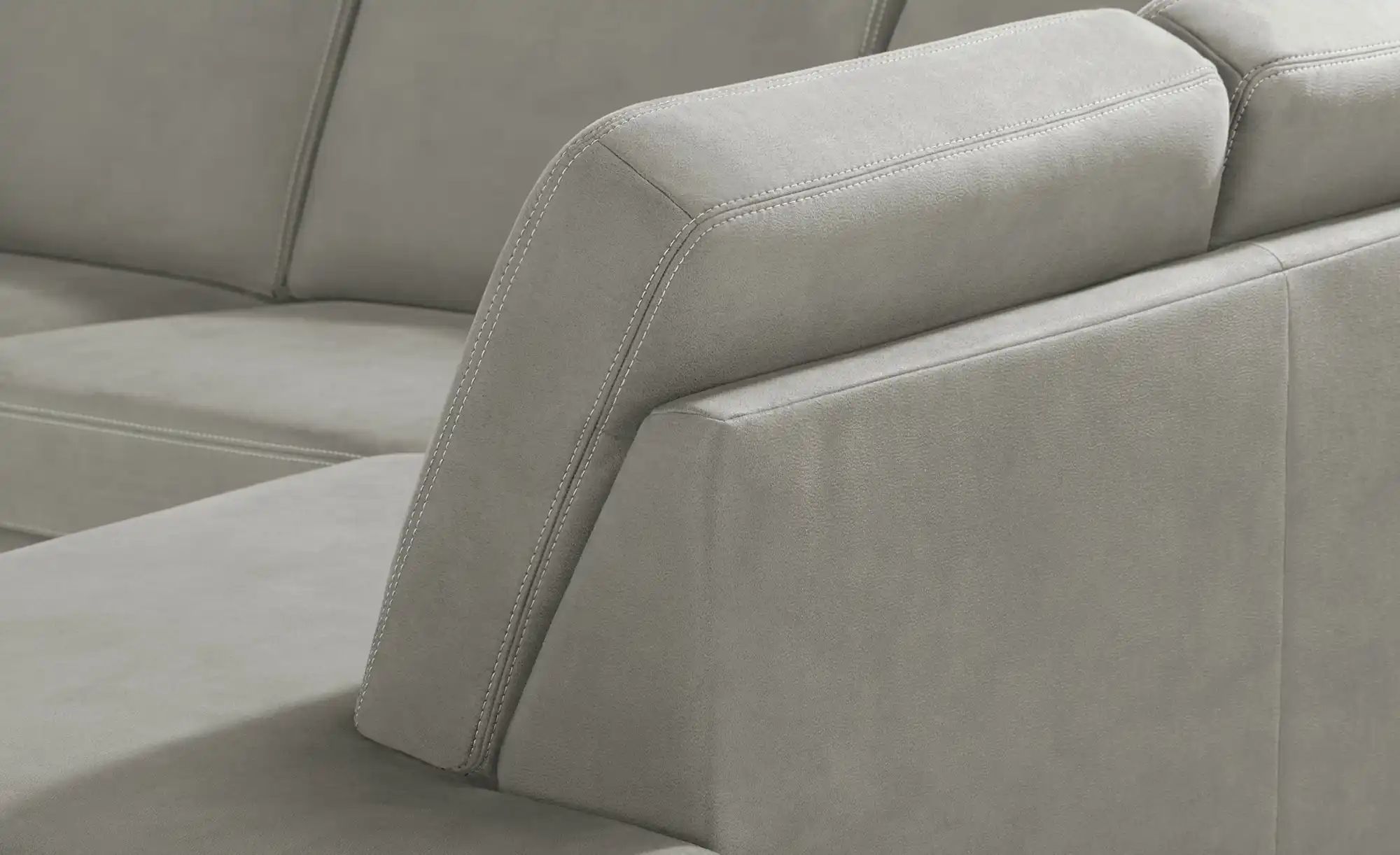 Thumbnail - Max Schelling Ecksofa  Maximum Plus ¦ grau ¦ Maße (cm): B: 257 H: 89 T: 200.0 Polstermöbel > Sofas > Ecksofas - Höffner