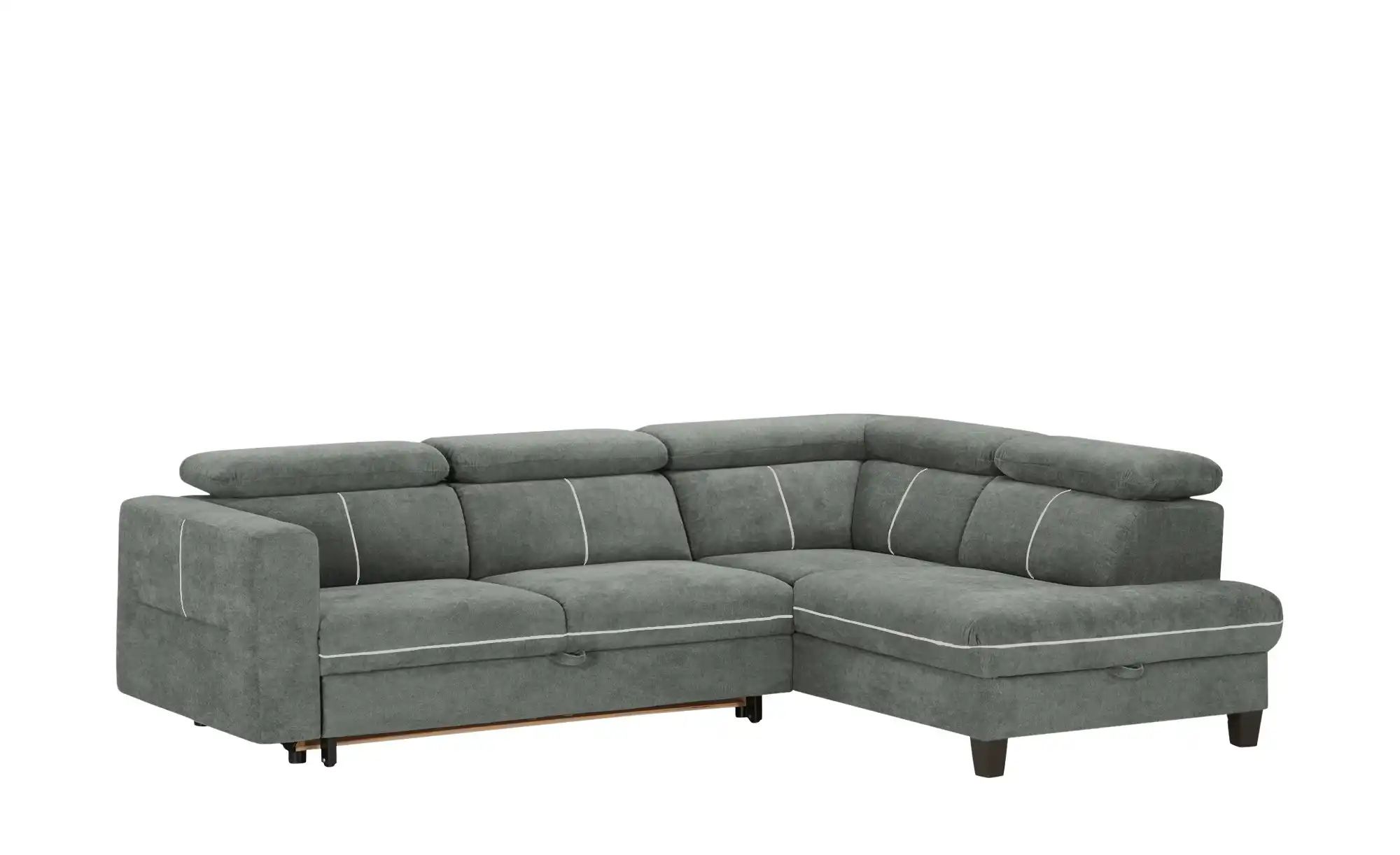 Ecksofa  Zante ¦ grau ¦ Maße (cm): B: 253 H: 95 T: 190 Polstermöbel > Sofas günstig online kaufen