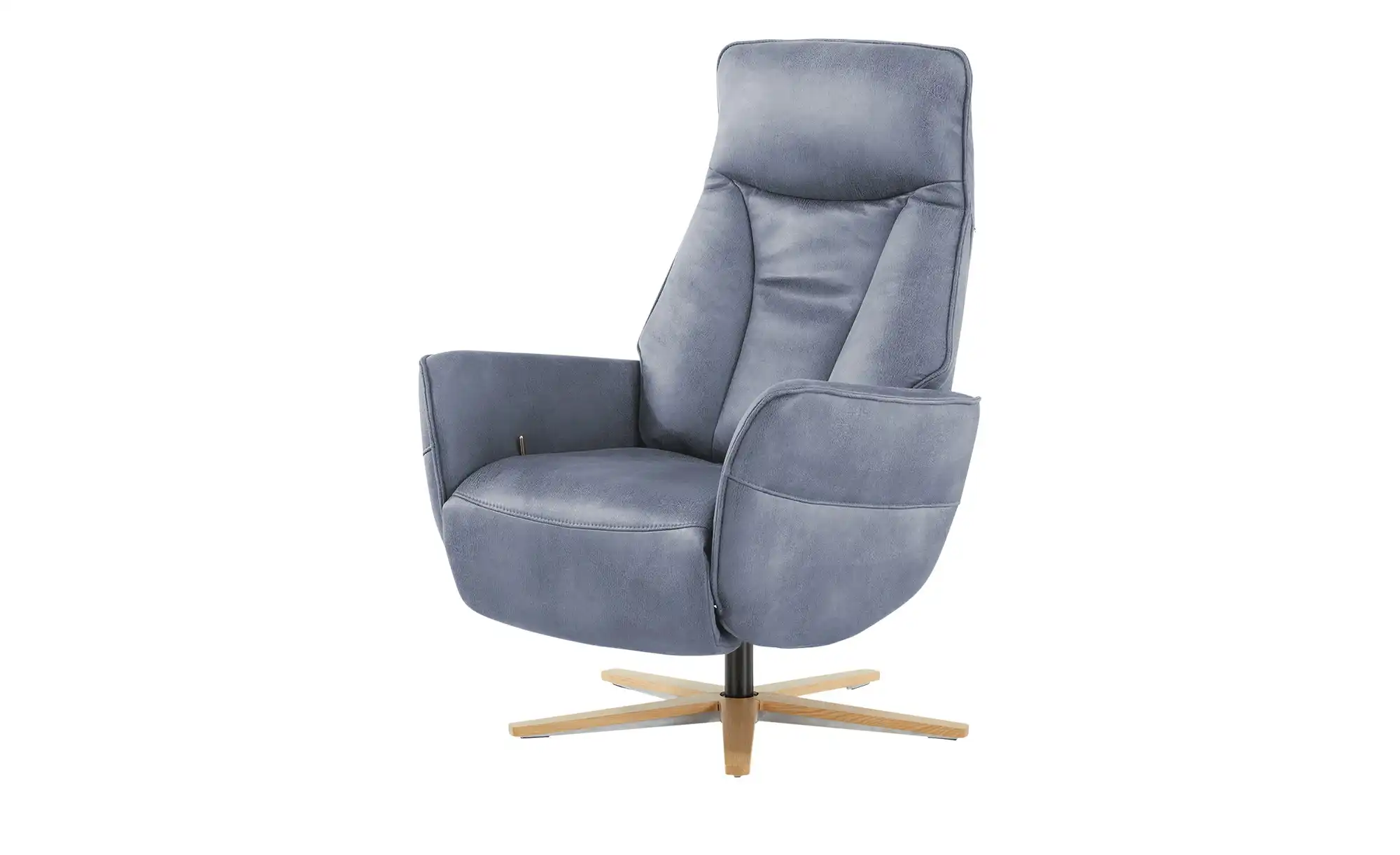 Mein Sofa bold Relaxsessel  Elrik ¦ blau Polstermöbel > Sessel > Polstersessel - Höffner