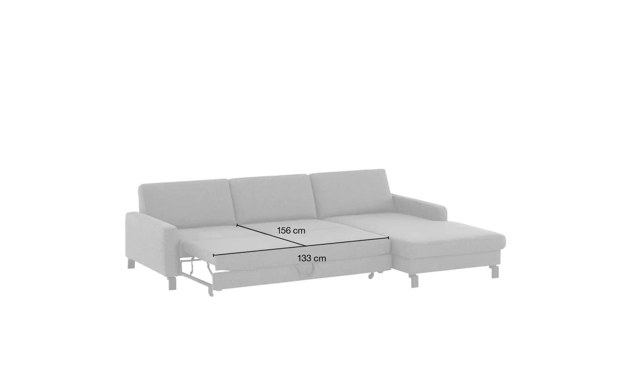 Max Schelling Ecksofa  Maximum Move ¦ grün ¦ Maße (cm): B: 284 H: 82 T: 185 günstig online kaufen