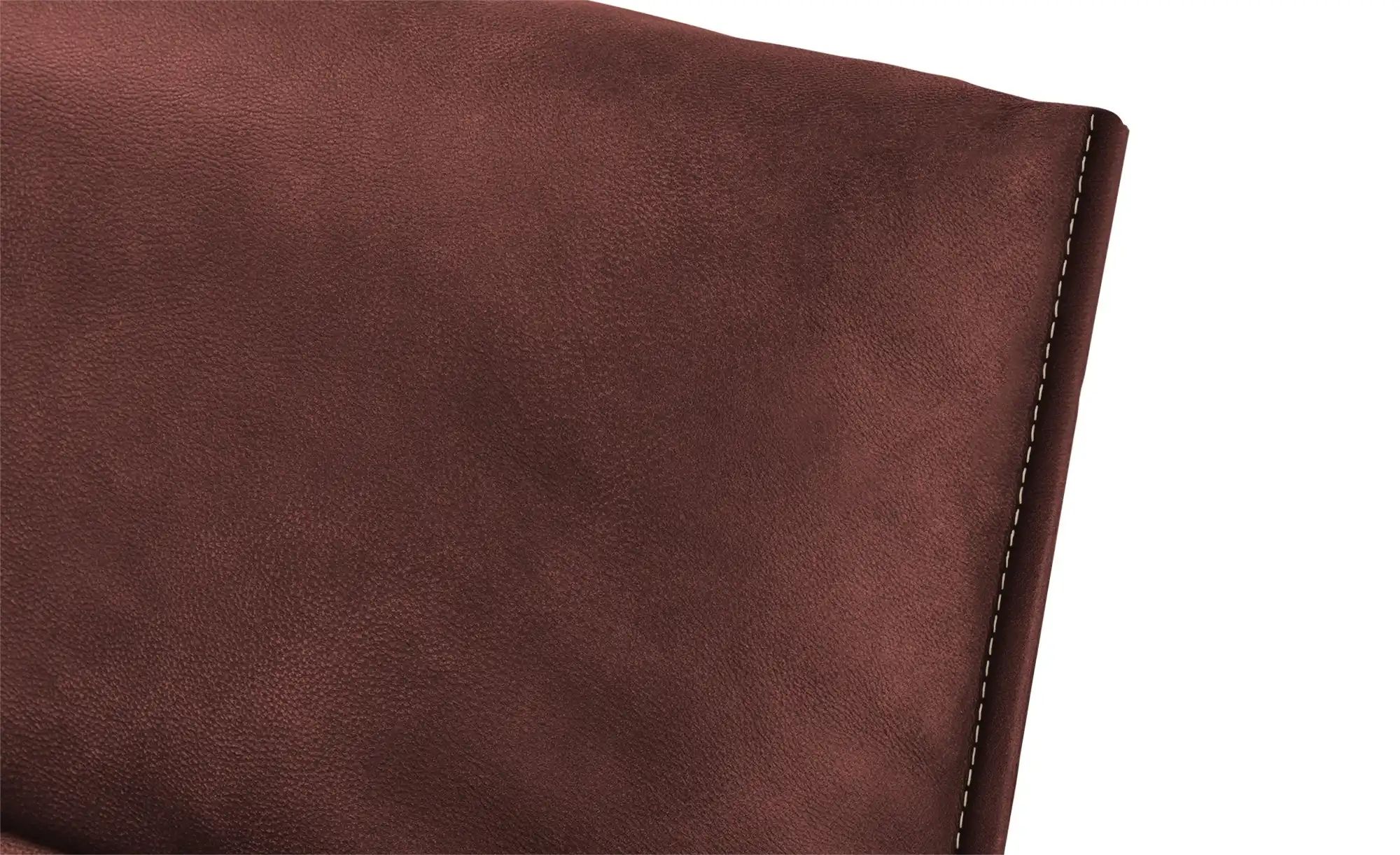 Thumbnail - KOINOR Leder-Ecksofa mit Massivholzrahmen aus Wildeiche Humfrey ¦ rot ¦ Maße (cm): B: 314 H: 93 T: 159.0 Polstermöbel > ...
