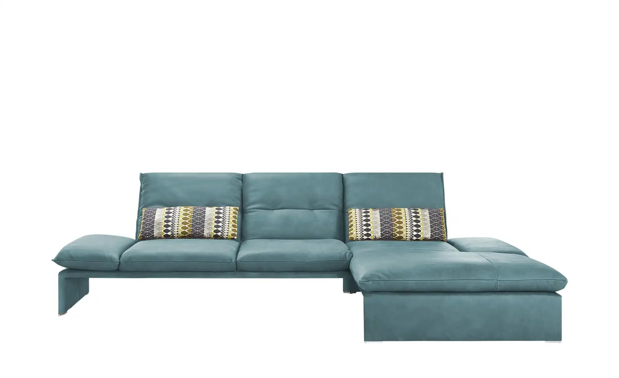 KOINOR Leder-Ecksofa  Humfrey ¦ türkis/petrol ¦ Maße (cm): B: 314 H: 93 T: günstig online kaufen