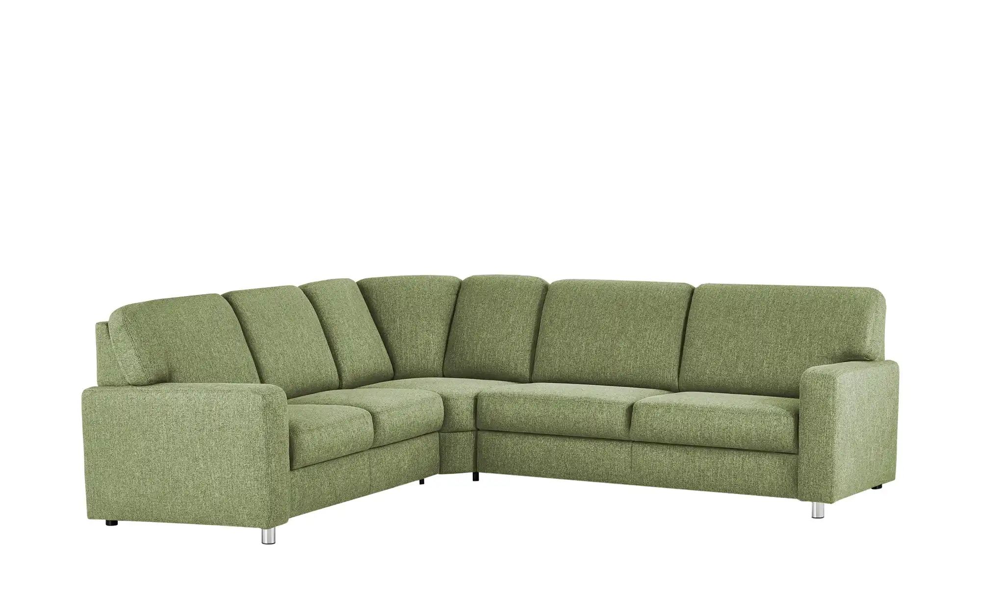 smart Ecksofa  Valencia ¦ grün ¦ Maße (cm): B: 236 H: 90 T: 266 Polstermöbe günstig online kaufen