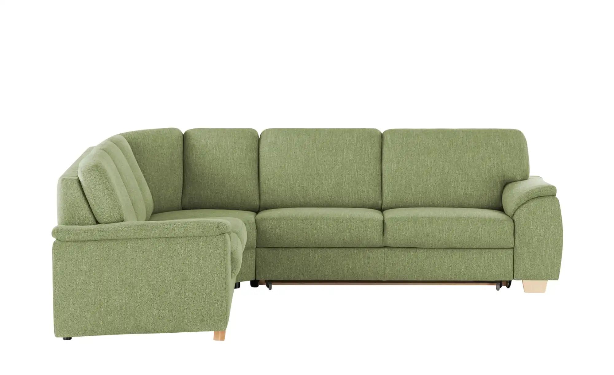 smart Ecksofa  Valencia ¦ grün ¦ Maße (cm): B: 250 H: 90 T: 280 Polstermöbe günstig online kaufen