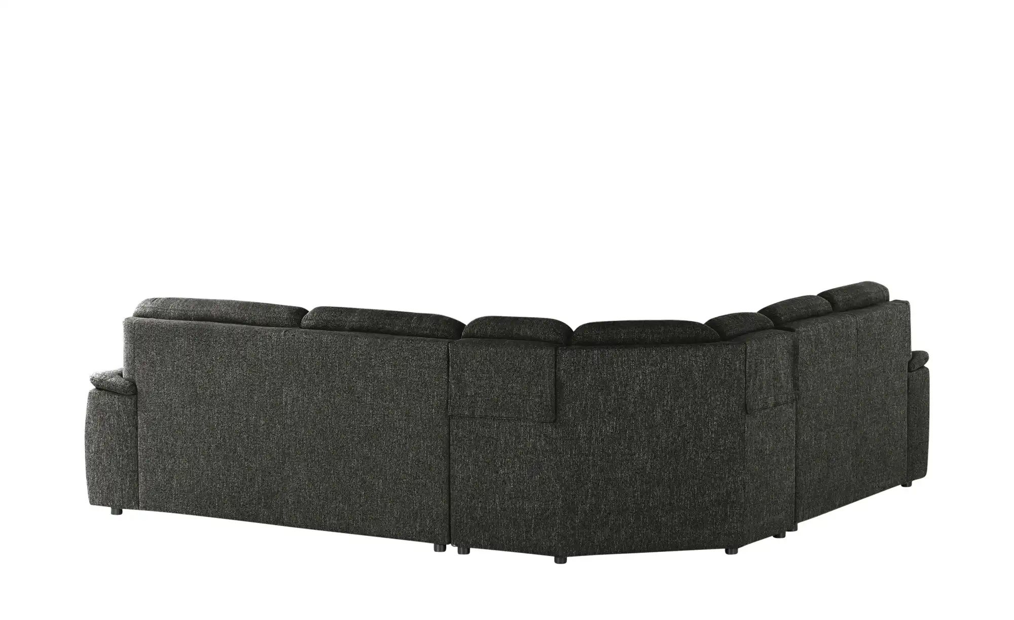 smart Ecksofa  Valencia ¦ schwarz ¦ Maße (cm): B: 250 H: 90 T: 280 Polsterm günstig online kaufen