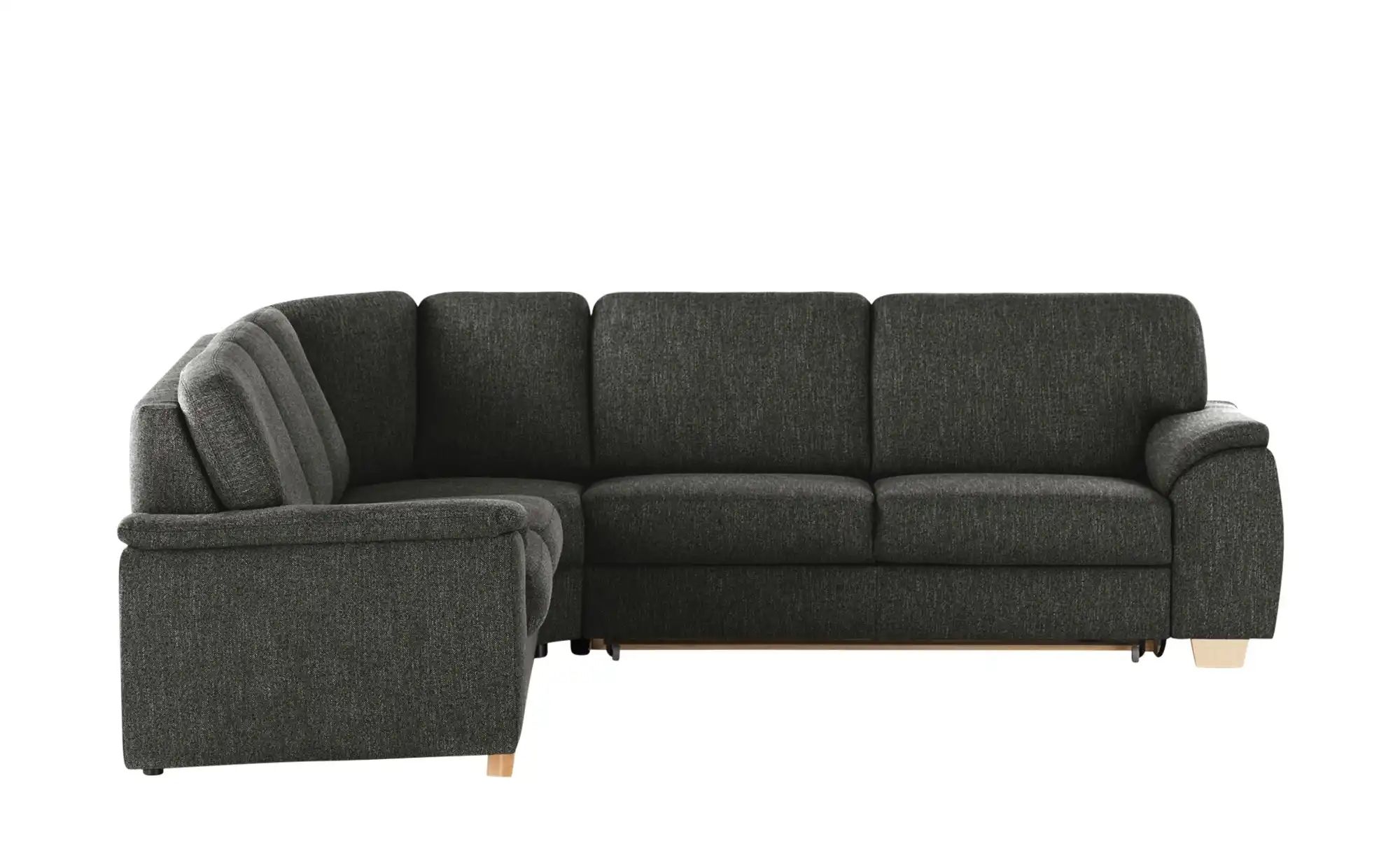 smart Ecksofa  Valencia ¦ schwarz ¦ Maße (cm): B: 250 H: 90 T: 280 Polsterm günstig online kaufen