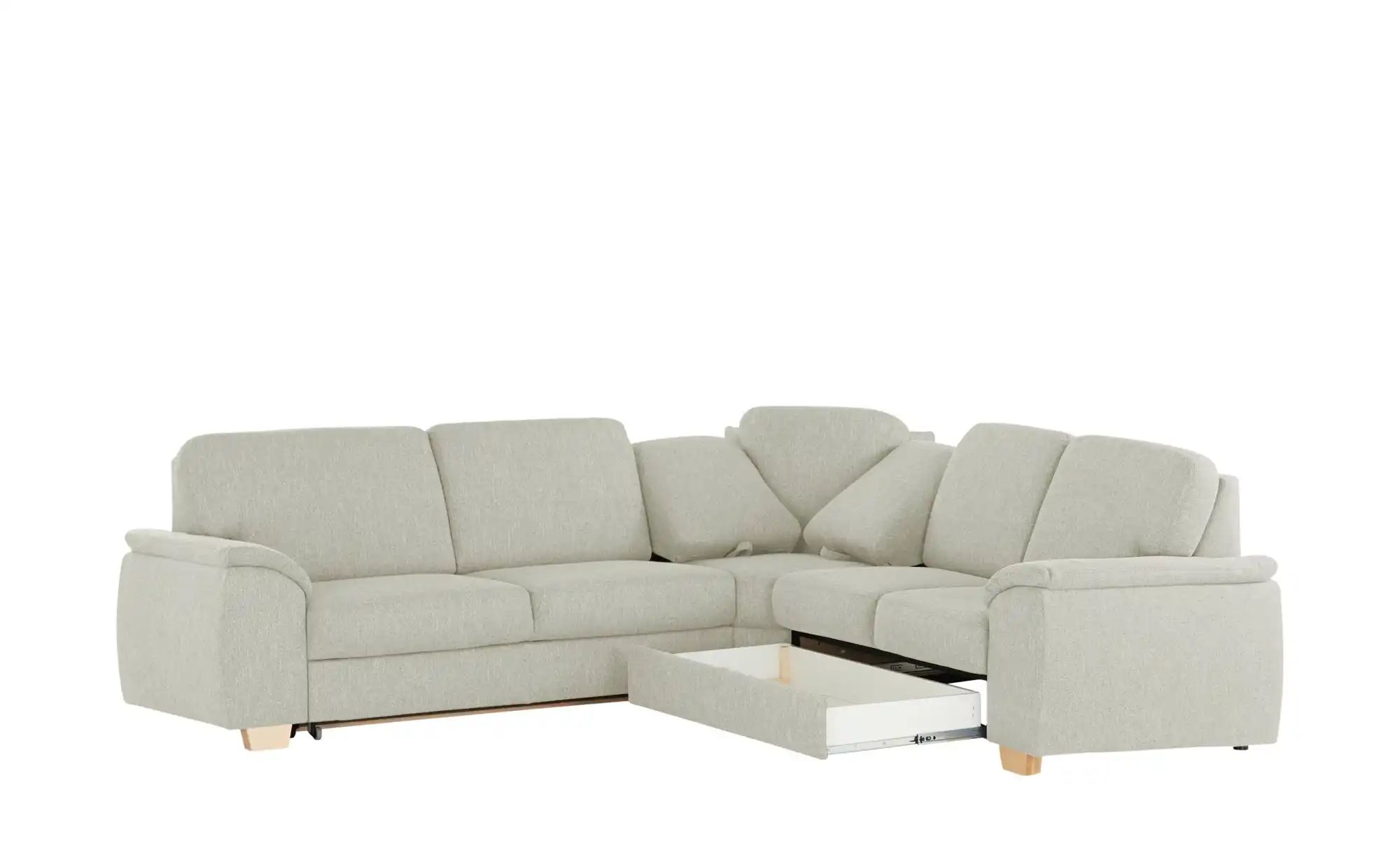 Thumbnail - smart Ecksofa  Valencia ¦ grau ¦ Maße (cm): B: 280 H: 90 T: 250.0 Polstermöbel > Sofas > Ecksofas - Höffner