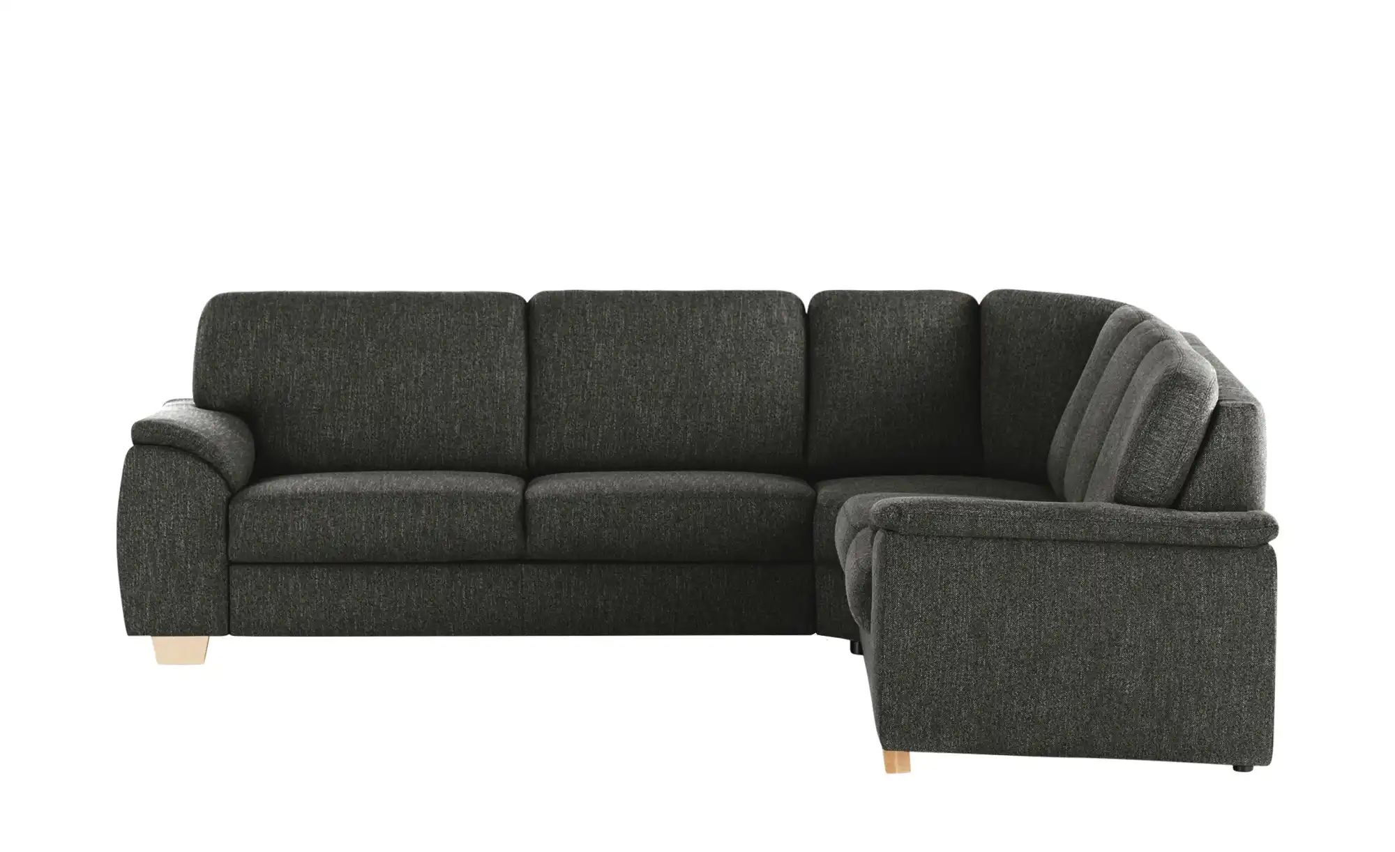 smart Ecksofa  Valencia ¦ schwarz ¦ Maße (cm): B: 280 H: 90 T: 250 Polsterm günstig online kaufen