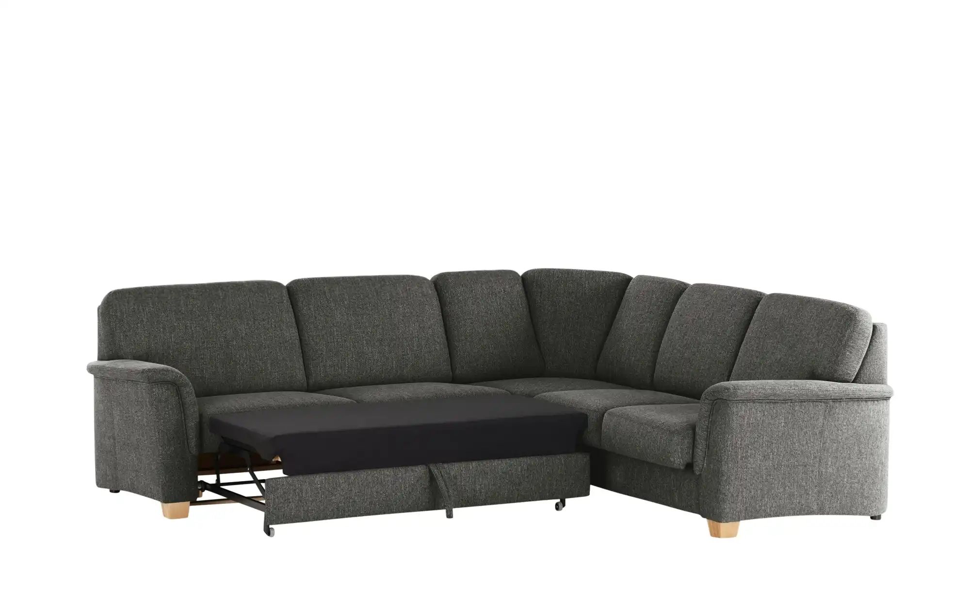 smart Ecksofa  Valencia ¦ schwarz ¦ Maße (cm): B: 272 H: 90 T: 242 Polsterm günstig online kaufen