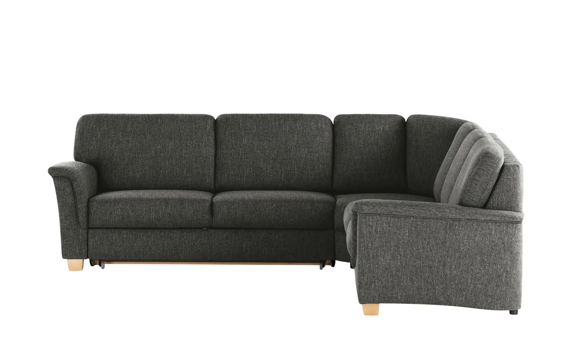 smart Ecksofa  Valencia ¦ schwarz ¦ Maße (cm): B: 272 H: 90 T: 242 Polsterm günstig online kaufen