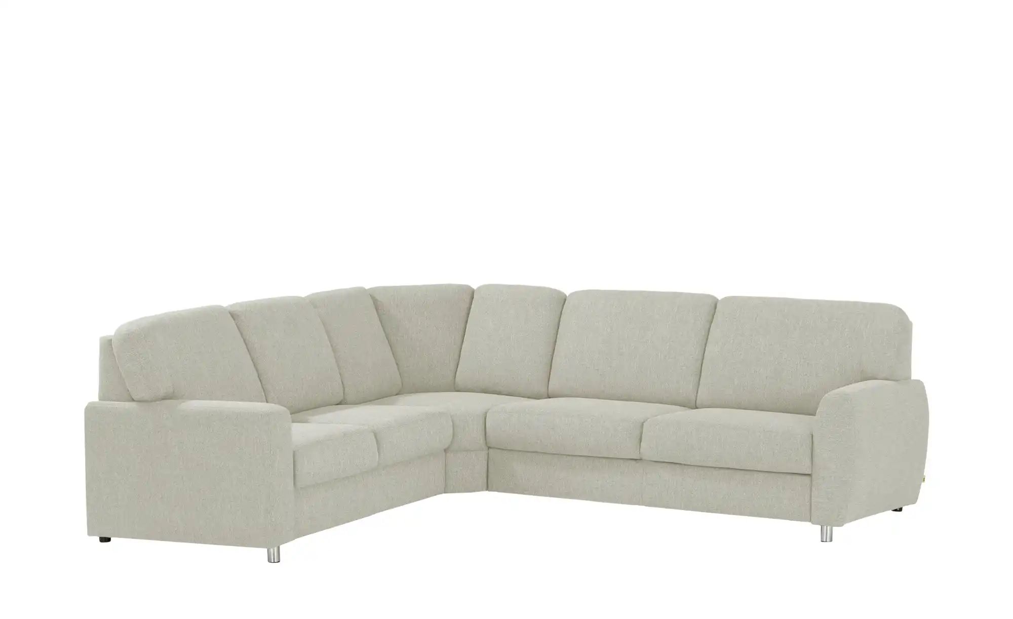 smart Ecksofa  Valencia ¦ grau ¦ Maße (cm): B: 240 H: 90 T: 270 Polstermöbe günstig online kaufen