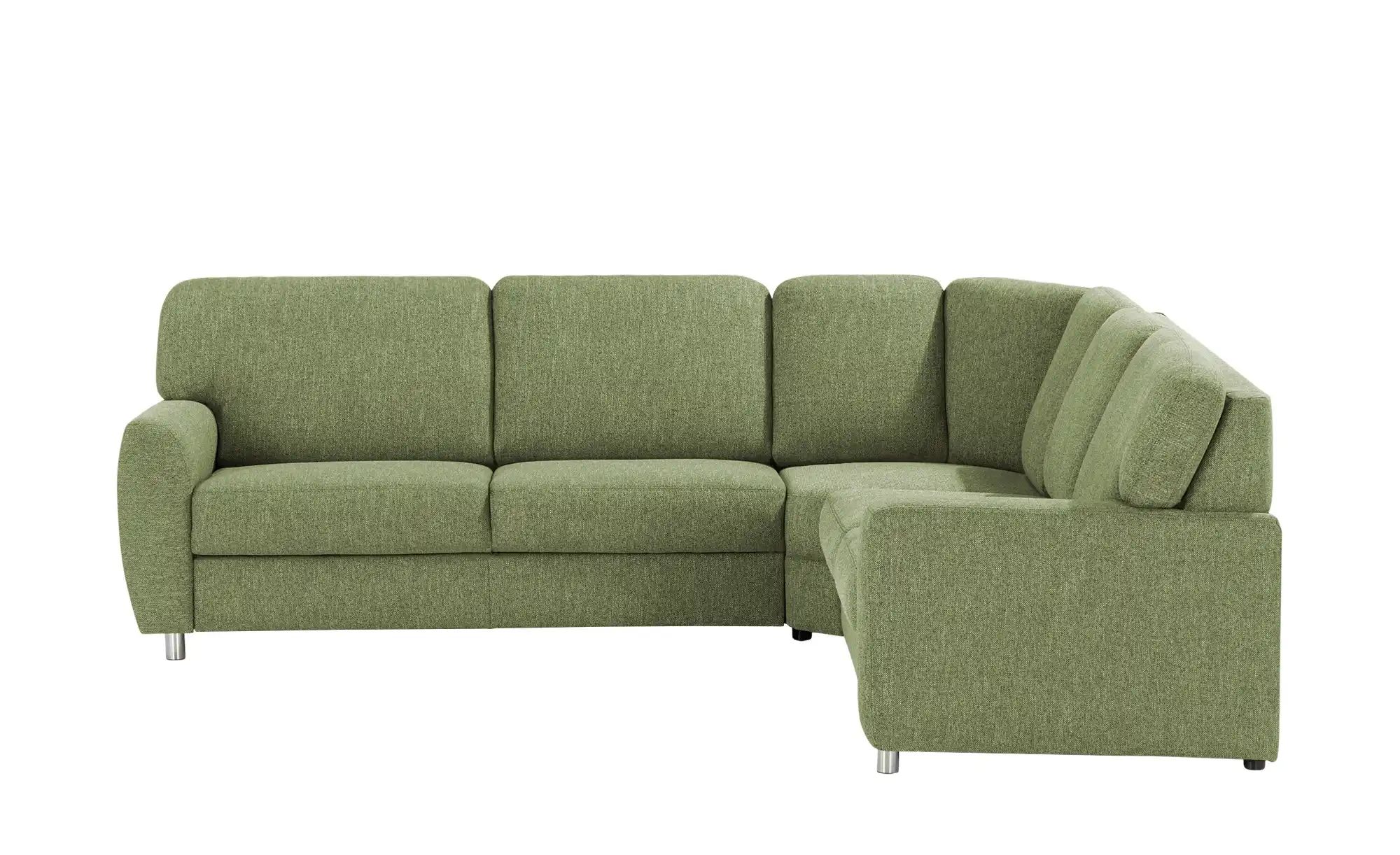 smart Ecksofa  Valencia ¦ grün ¦ Maße (cm): B: 271 H: 90 T: 241 Polstermöbe günstig online kaufen