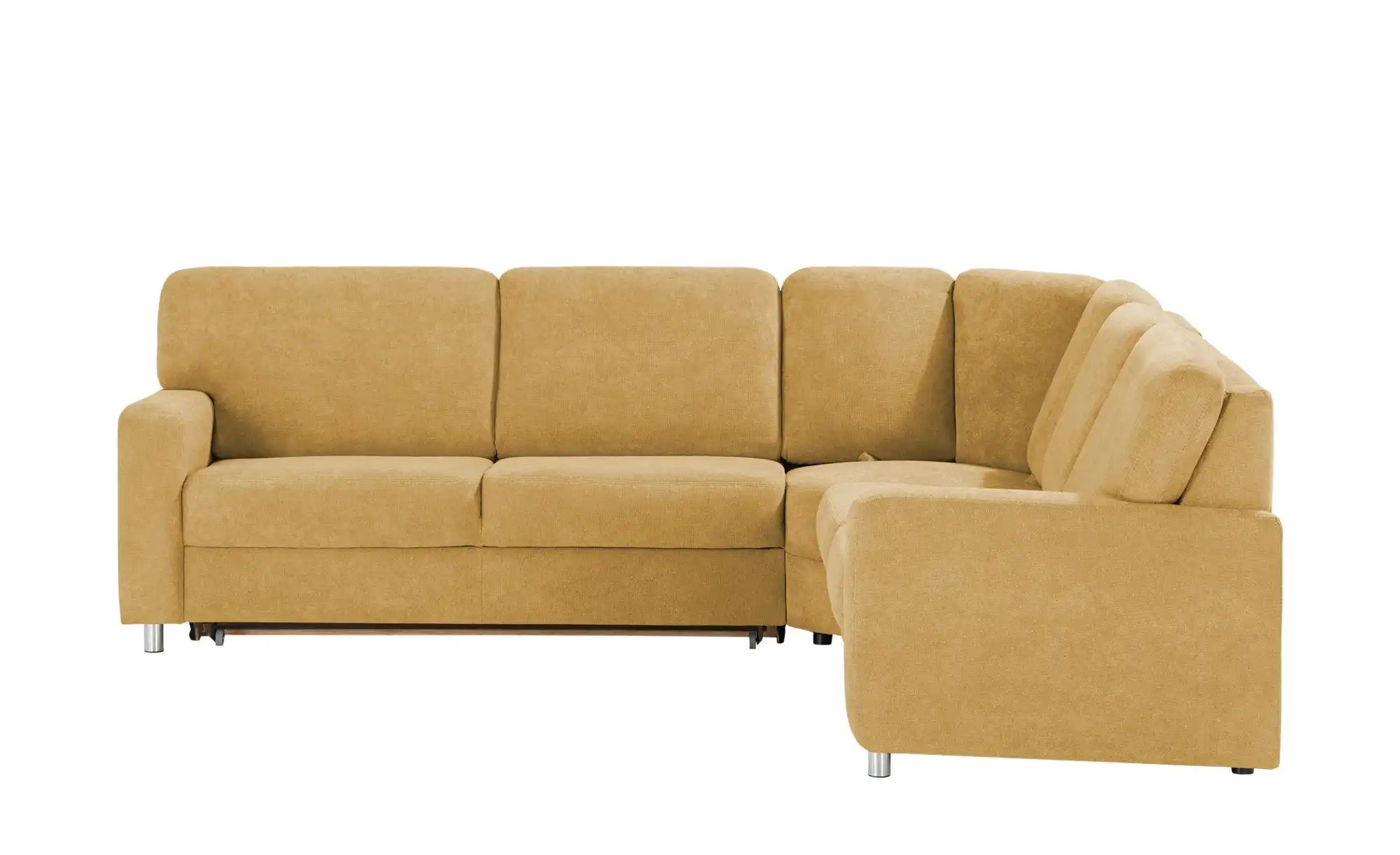 smart Ecksofa  Valencia ¦ gelb ¦ Maße (cm): B: 266 H: 90 T: 236 Polstermöbe günstig online kaufen