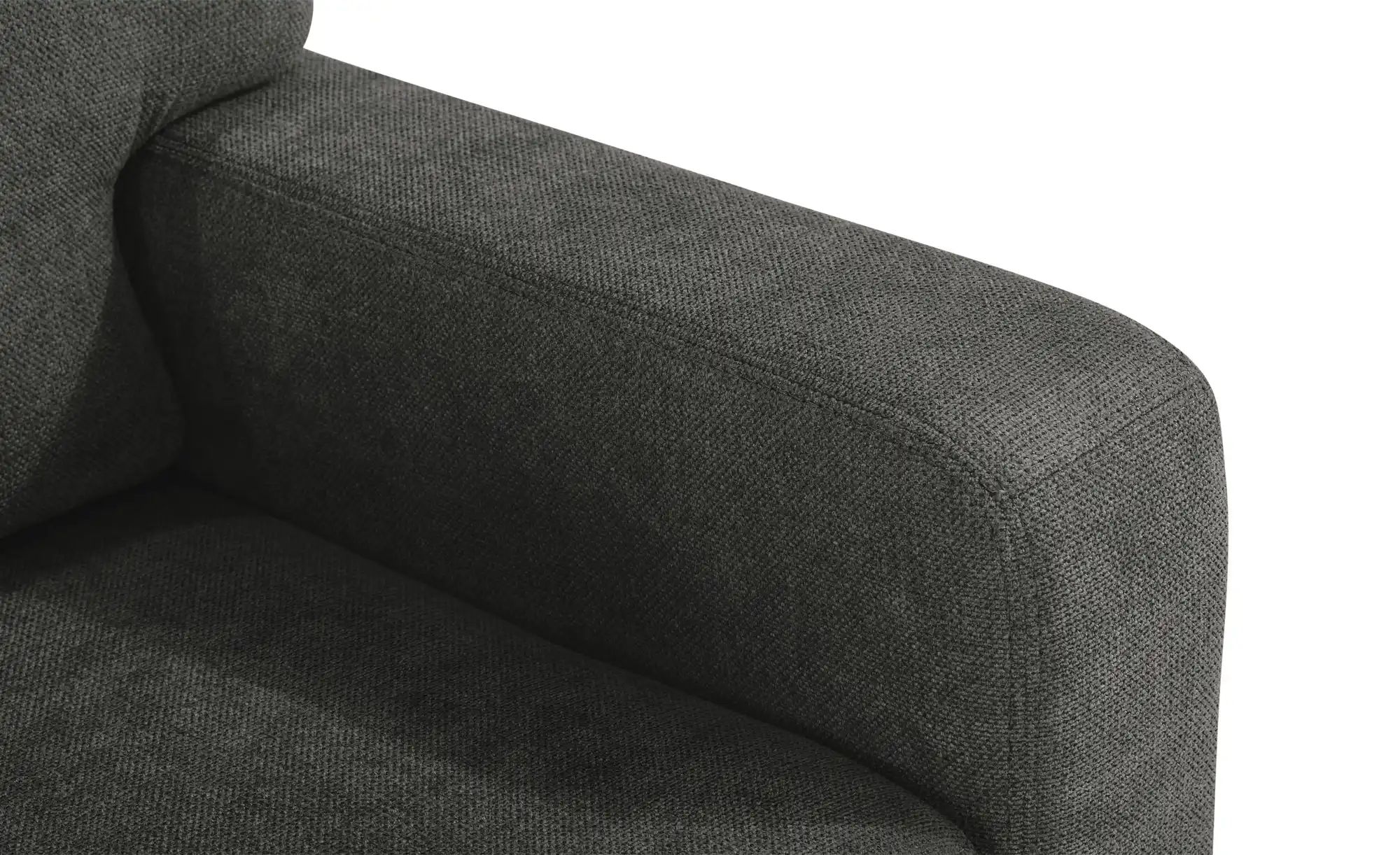 smart Ecksofa  Valencia ¦ schwarz ¦ Maße (cm): B: 266 H: 90 T: 236 Polsterm günstig online kaufen